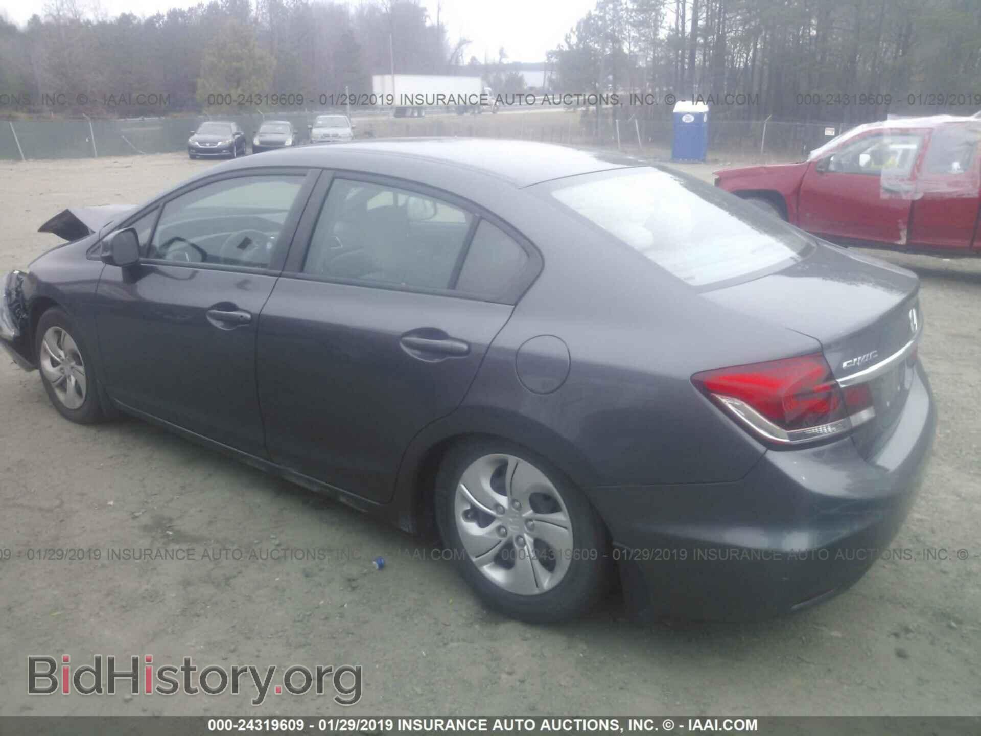 2013 HONDA CIVIC - VIN: 2HGFB2F59DH581598 - Фото 3