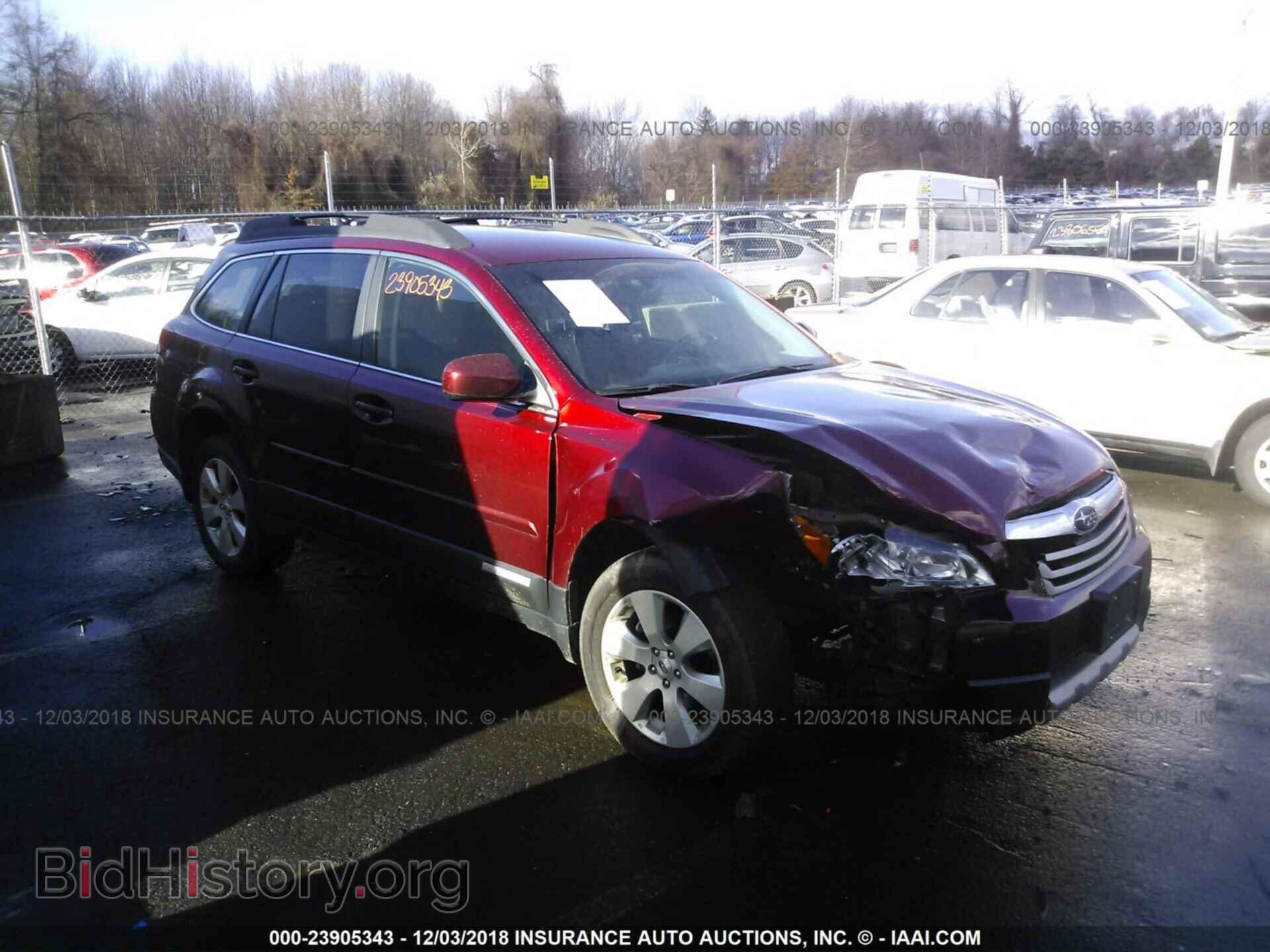 Фотография 4S4BRBJC8C3294894 - SUBARU OUTBACK 2012