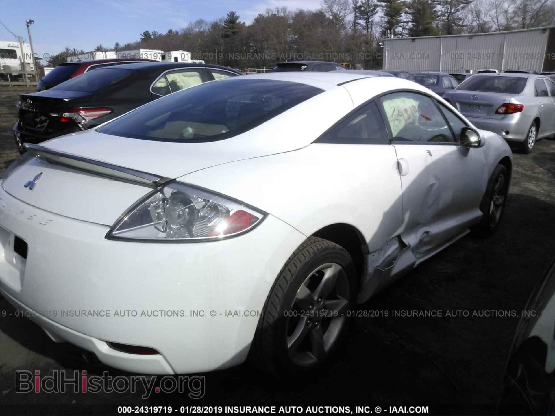 2008 MITSUBISHI ECLIPSE - VIN: 4A3AK24FX8E005730 - Фото 4