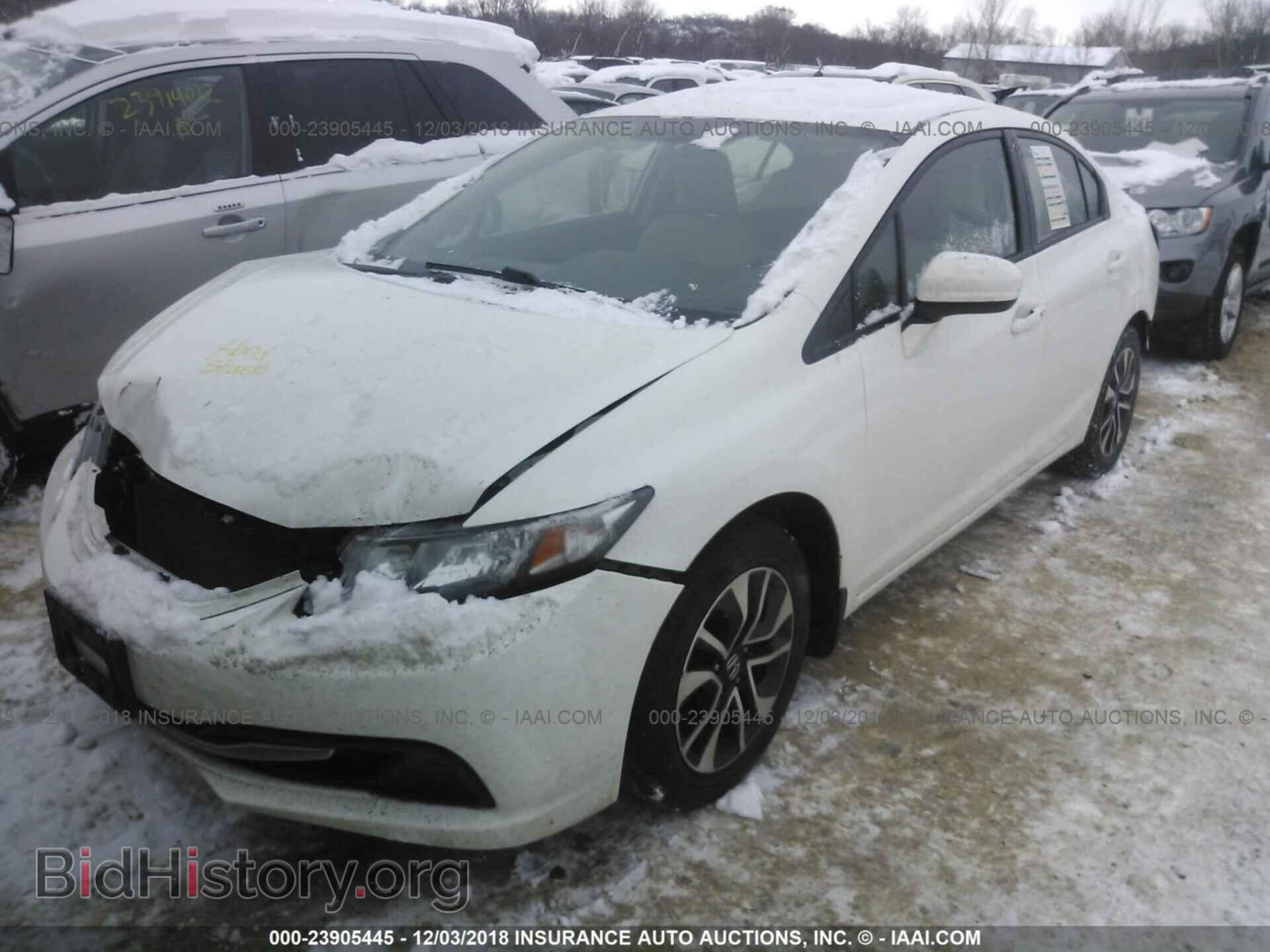 2014 HONDA CIVIC - VIN: 2HGFB2F84EH545393 - Photo 2