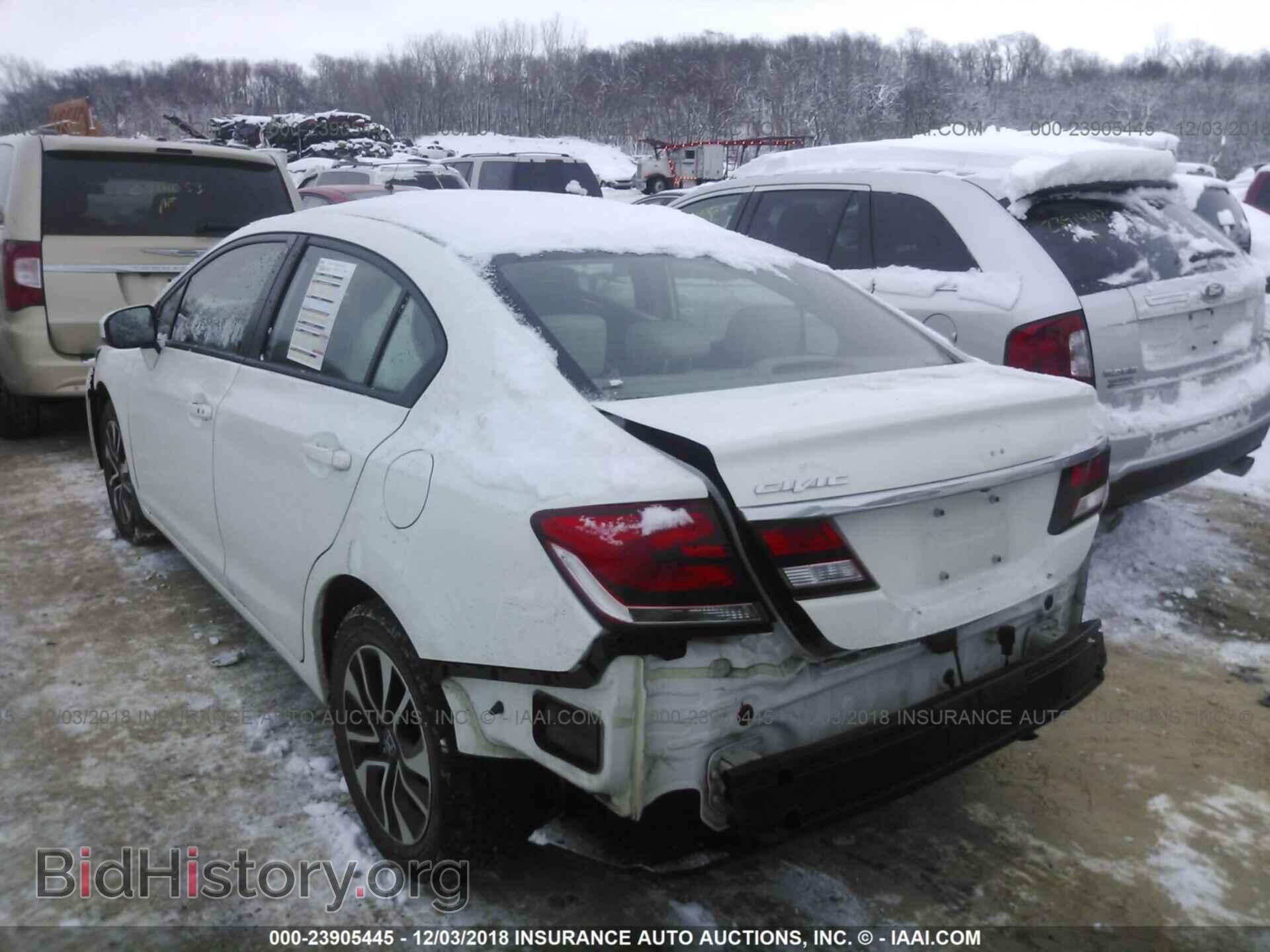 2014 HONDA CIVIC - VIN: 2HGFB2F84EH545393 - Photo 3
