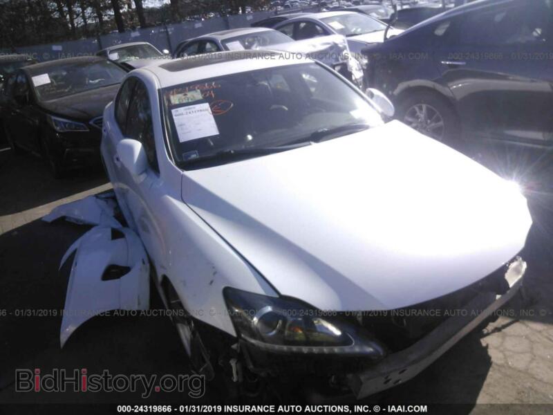 2012 Lexus IS 350 (VIN JTHBE5C21C5029968) — фото 1 из 10, IAAI, повреждение: передняя часть
