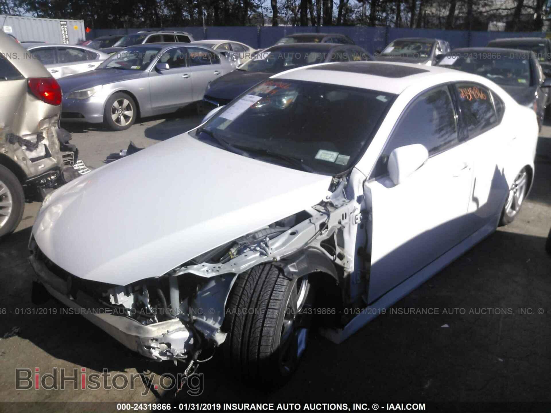 2012 LEXUS IS - VIN: JTHBE5C21C5029968 - Photo 2