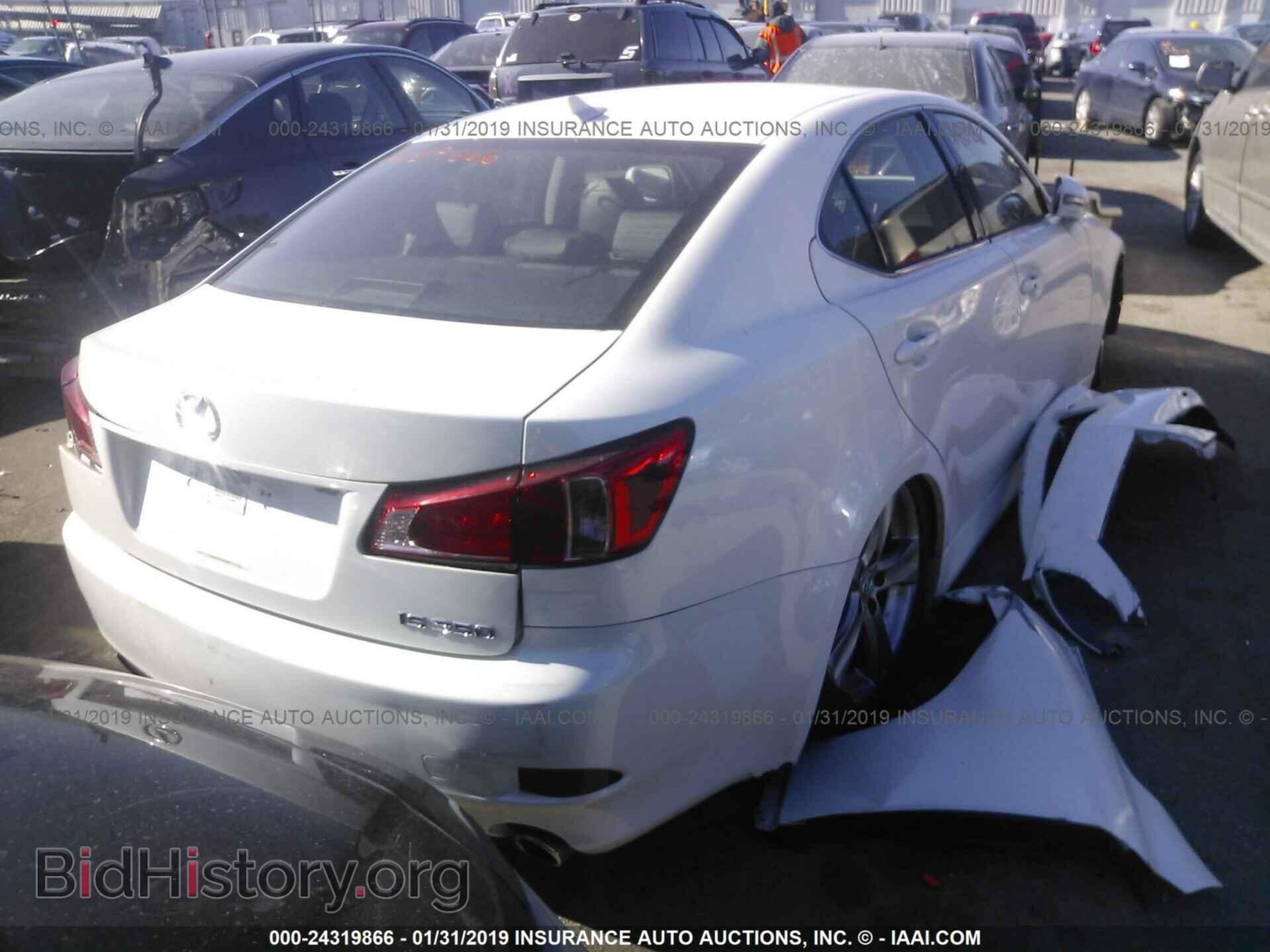 2012 LEXUS IS - VIN: JTHBE5C21C5029968 - Photo 4