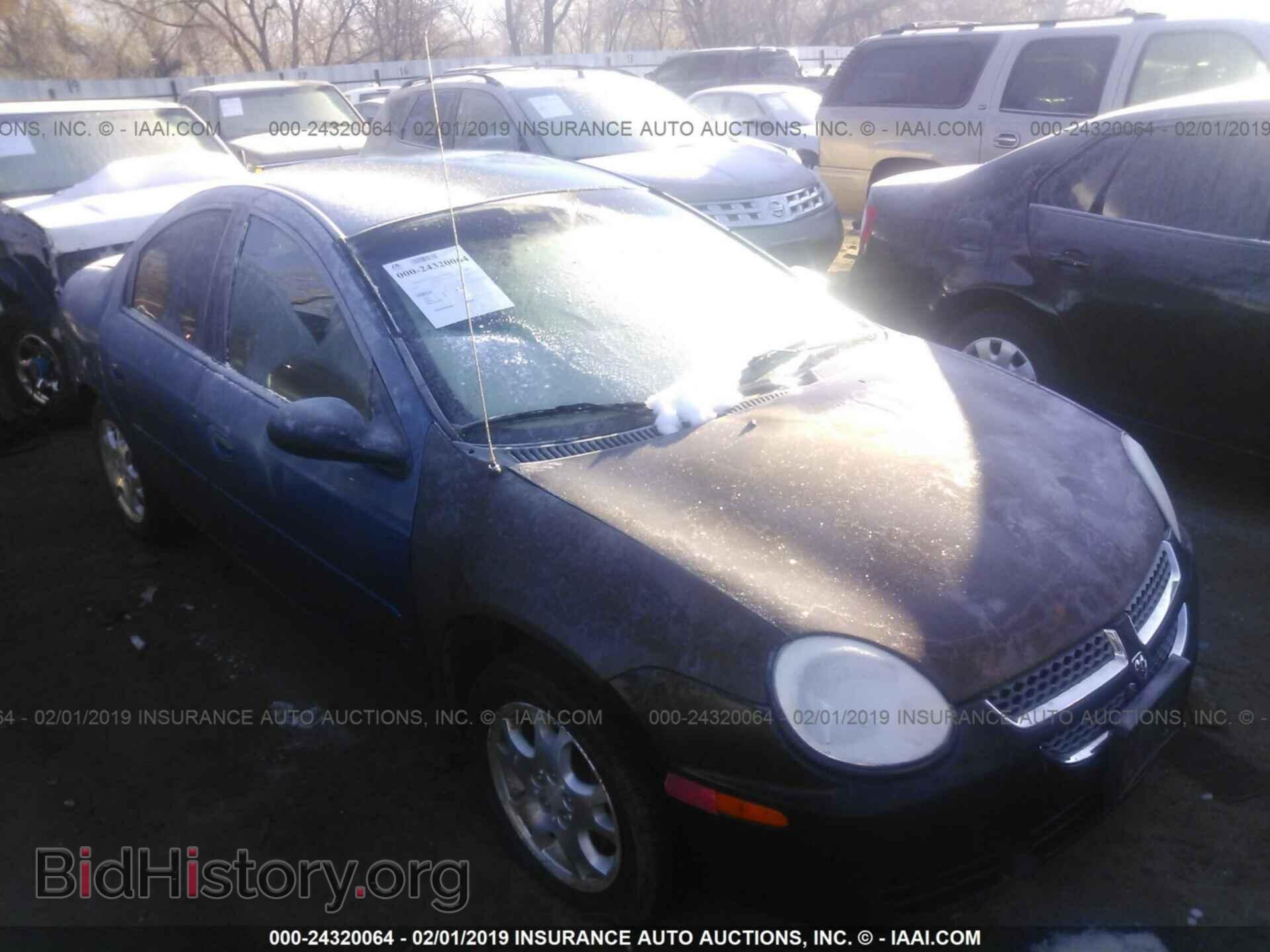 Фотография 1B3ES56CX4D559120 - DODGE NEON 2004