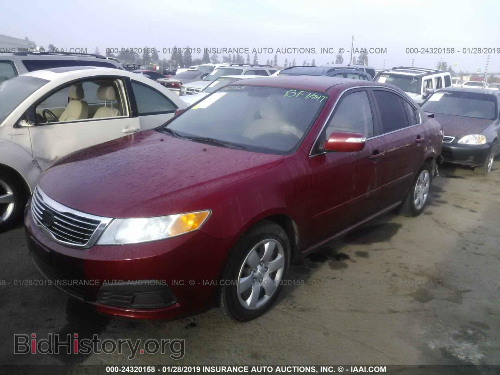 2009 KIA OPTIMA - VIN: KNAGE228X95317103 - Photo 2