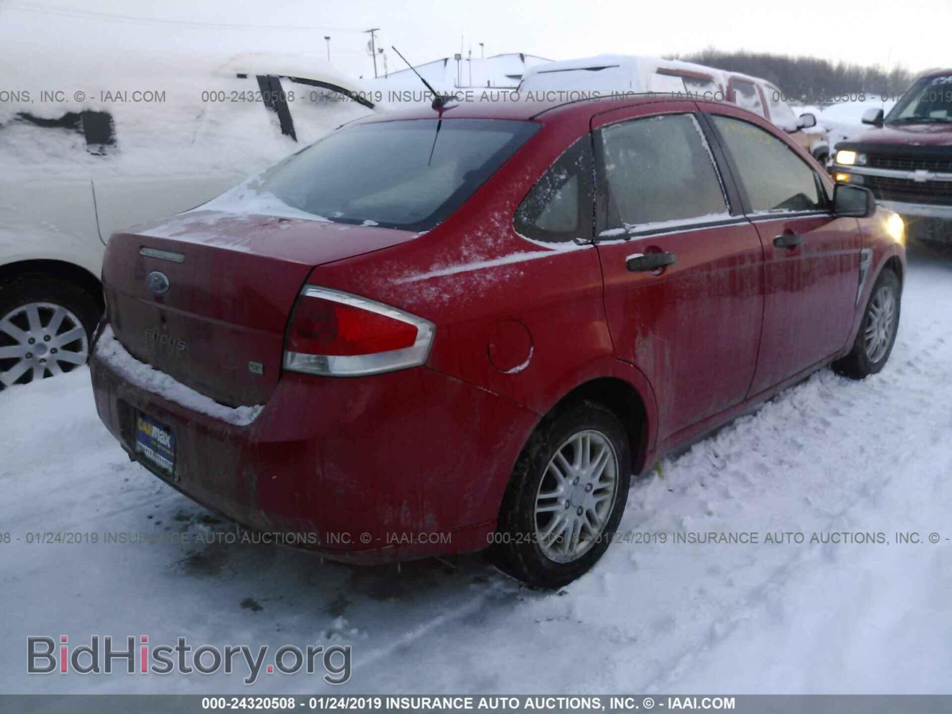 2008 FORD FOCUS - VIN: 1FAHP35N68W116354 - Фото 4