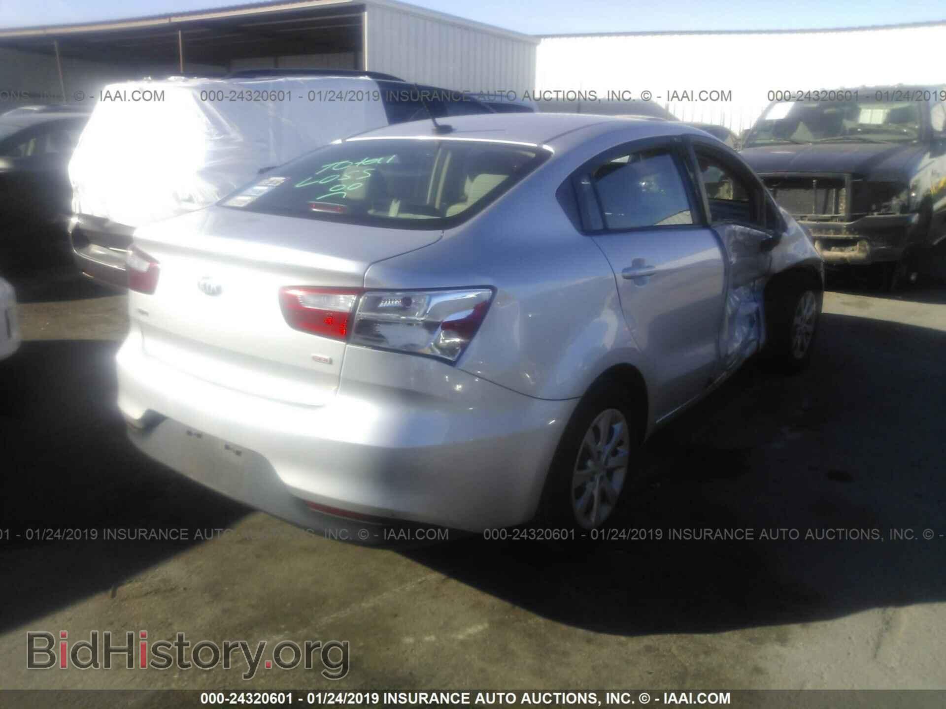 2016 KIA RIO - VIN: KNADM4A38G6685875 - Фото 4
