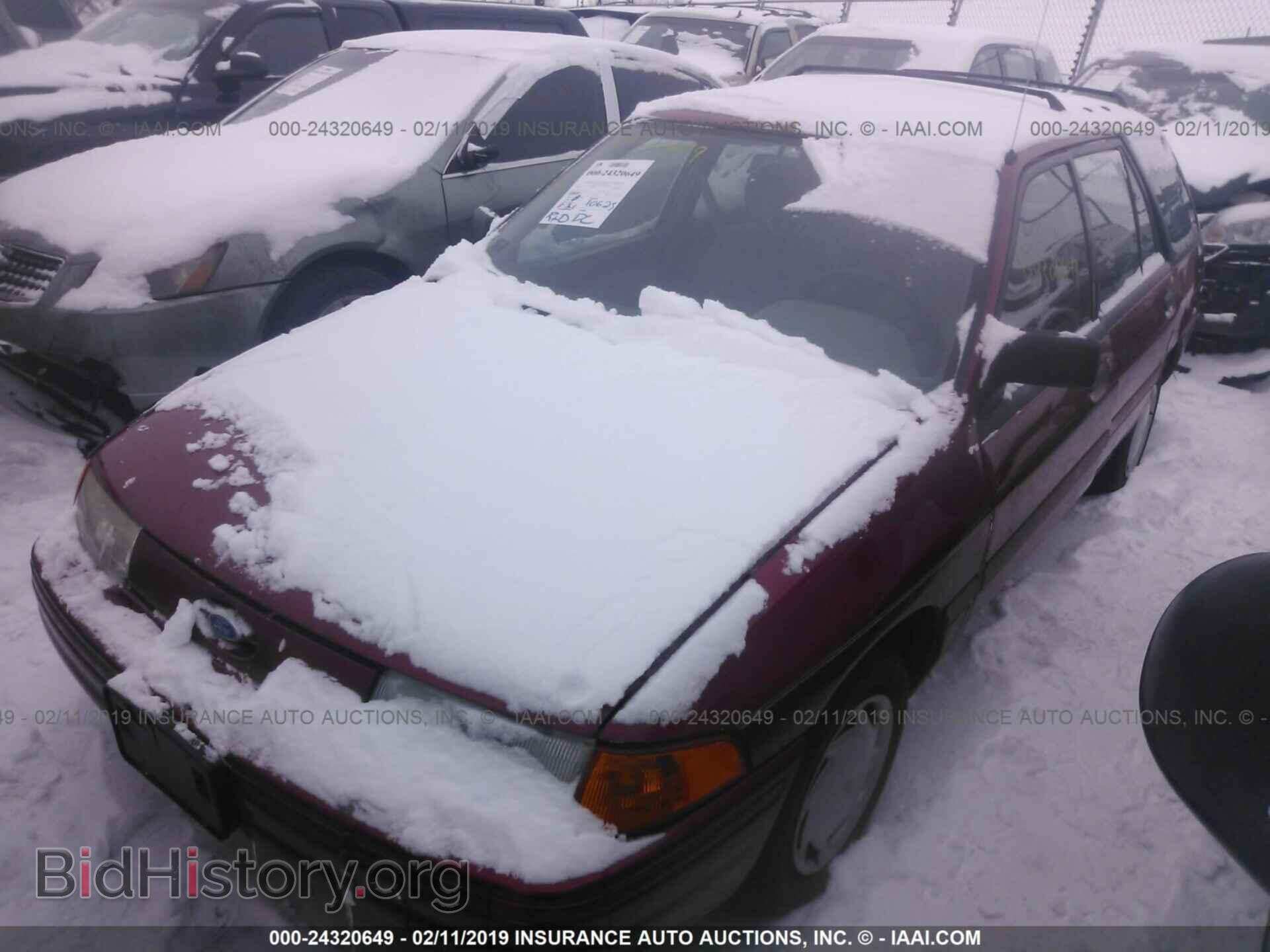 1993 FORD ESCORT - VIN: 3FAPP15J3PR147401 - Фото 2