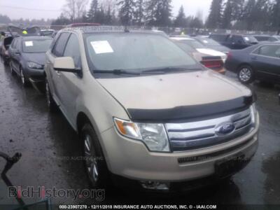2007 Ford EDGE, tan — VIN 2FMDK49C37BA30825, IAAI