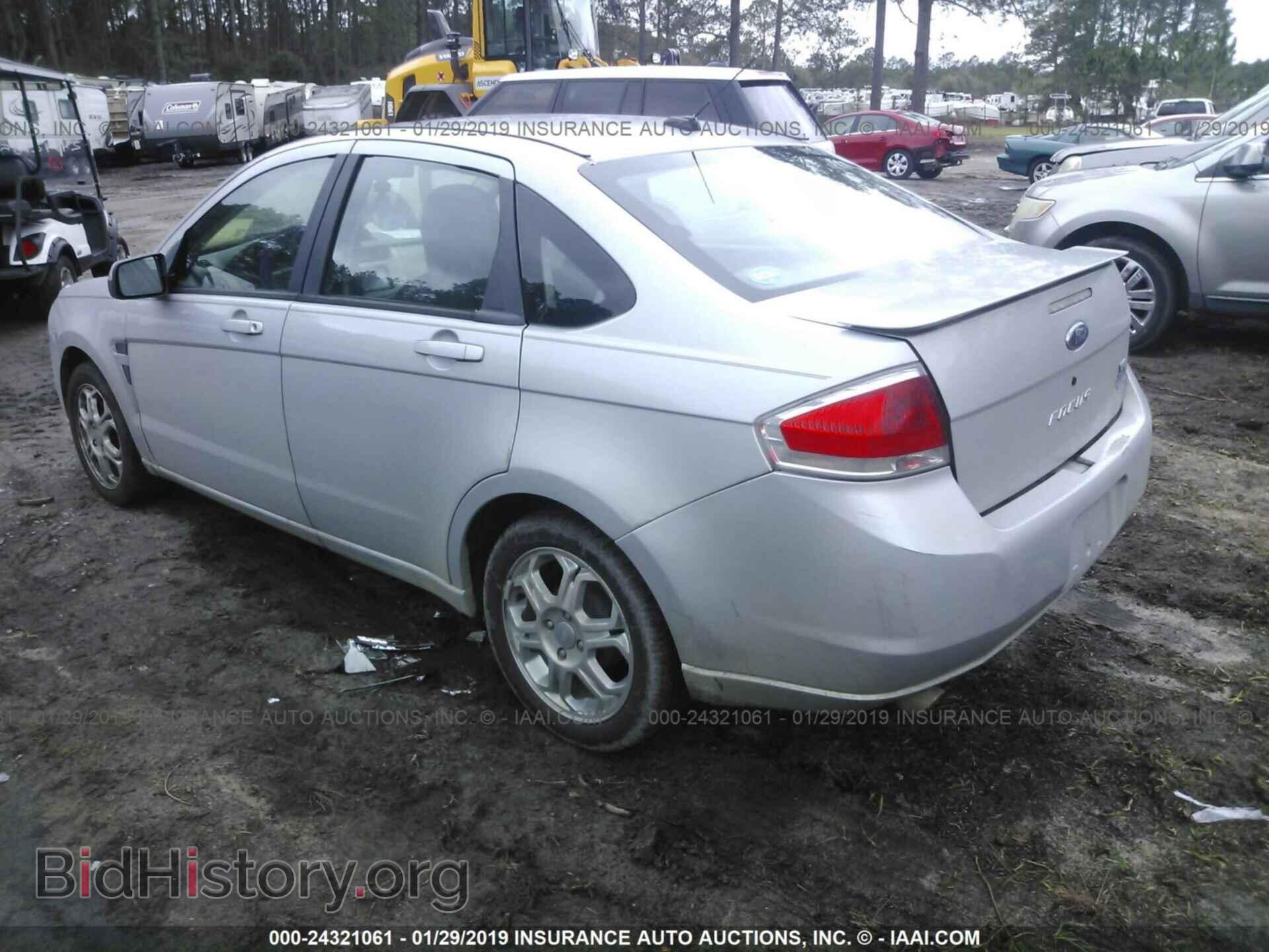 2008 FORD FOCUS - VIN: 1FAHP35N68W185352 - Фото 3