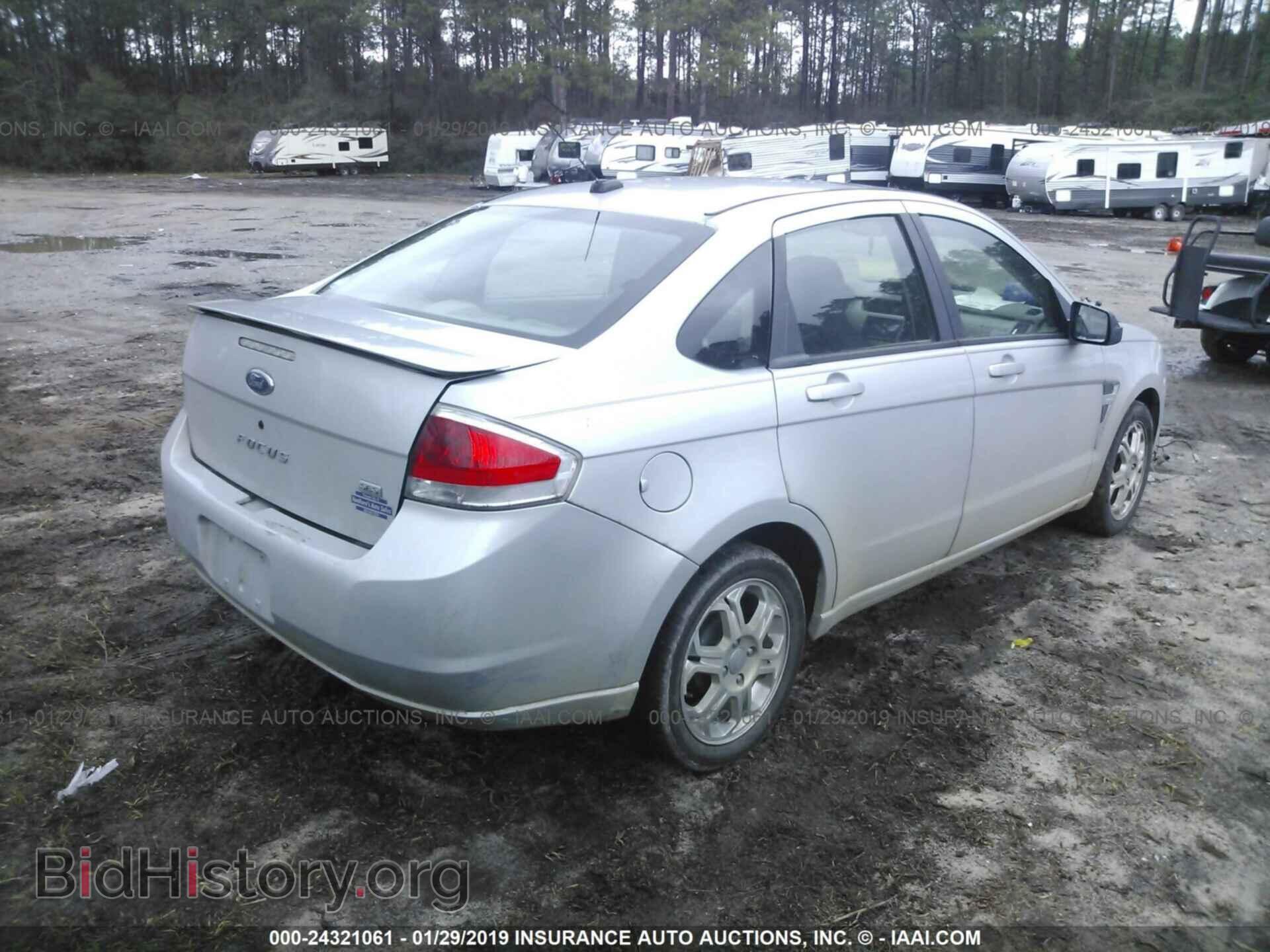 2008 FORD FOCUS - VIN: 1FAHP35N68W185352 - Фото 4