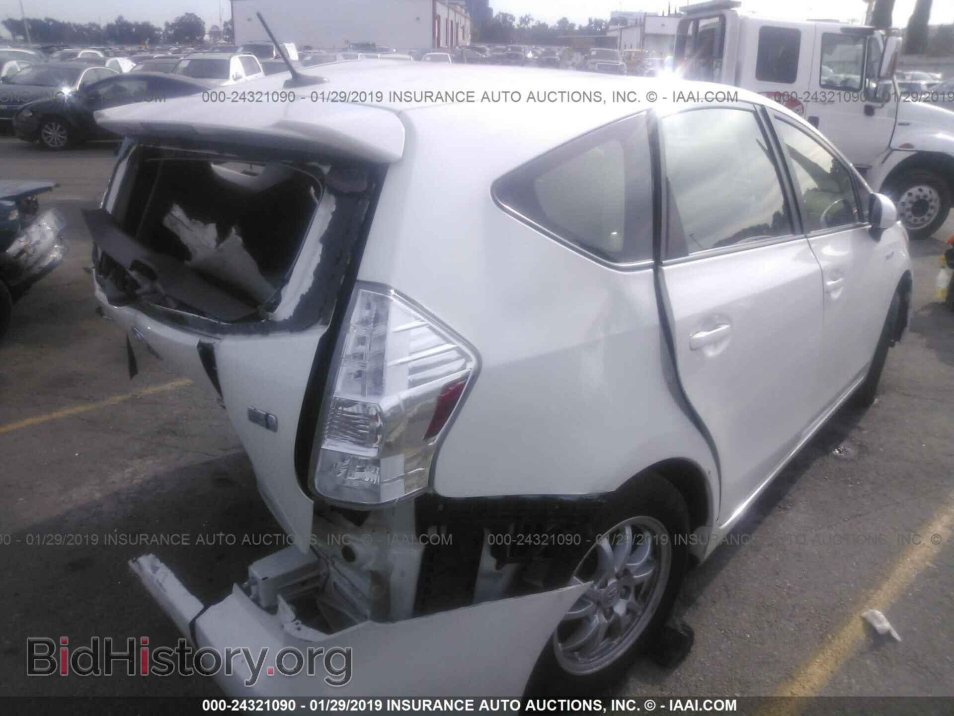2014 TOYOTA PRIUS V - VIN: JTDZN3EU4E3293316 - Фото 4