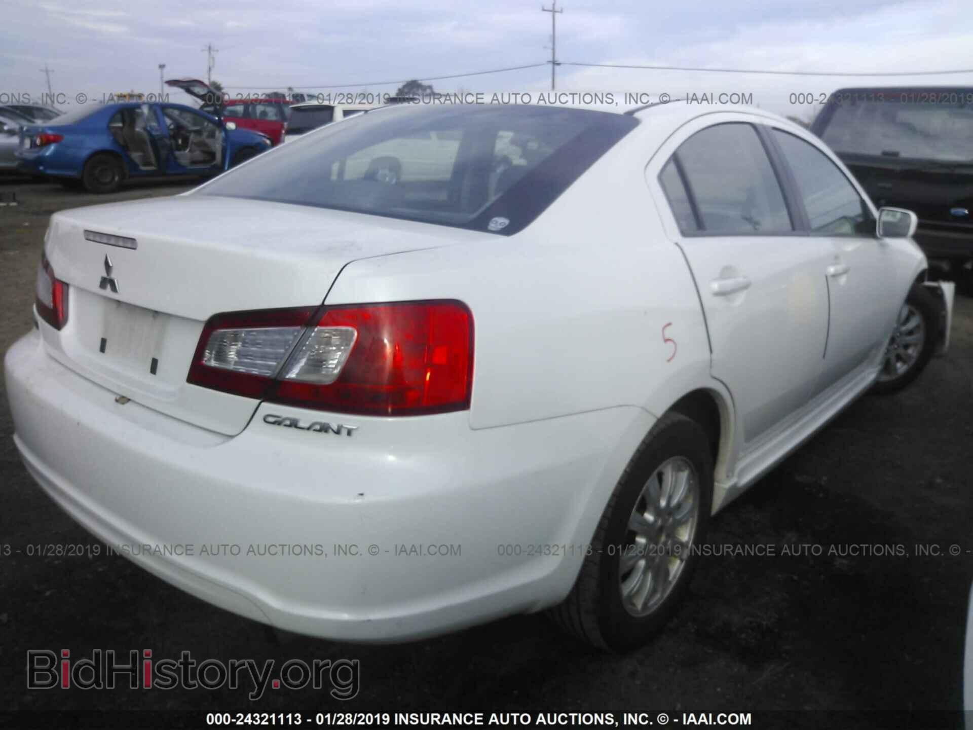 2010 MITSUBISHI GALANT - VIN: 4A32B2FF0AE017554 - Фото 4