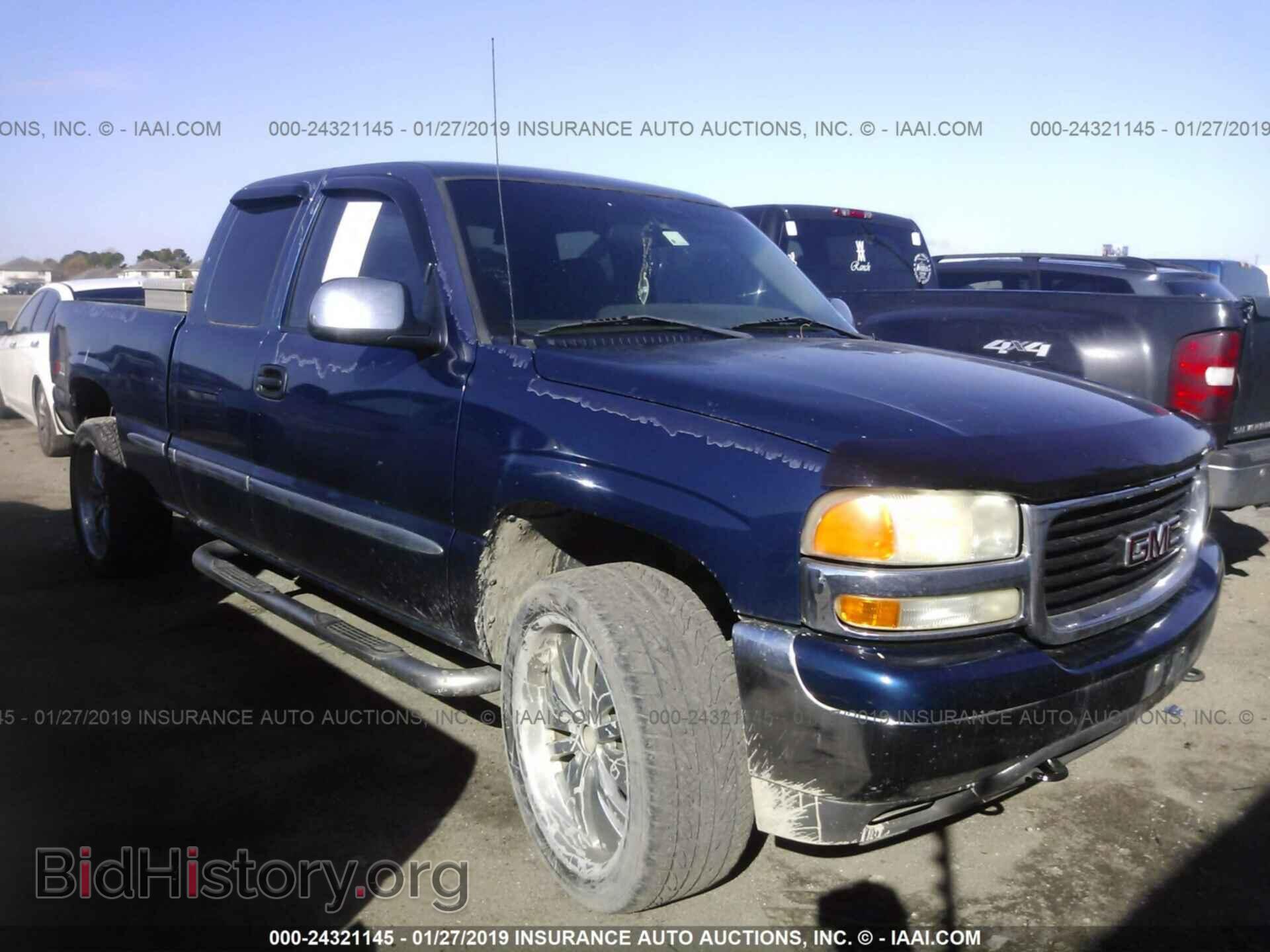 Photo 2GTEK19T421255972 - GMC NEW SIERRA 2002