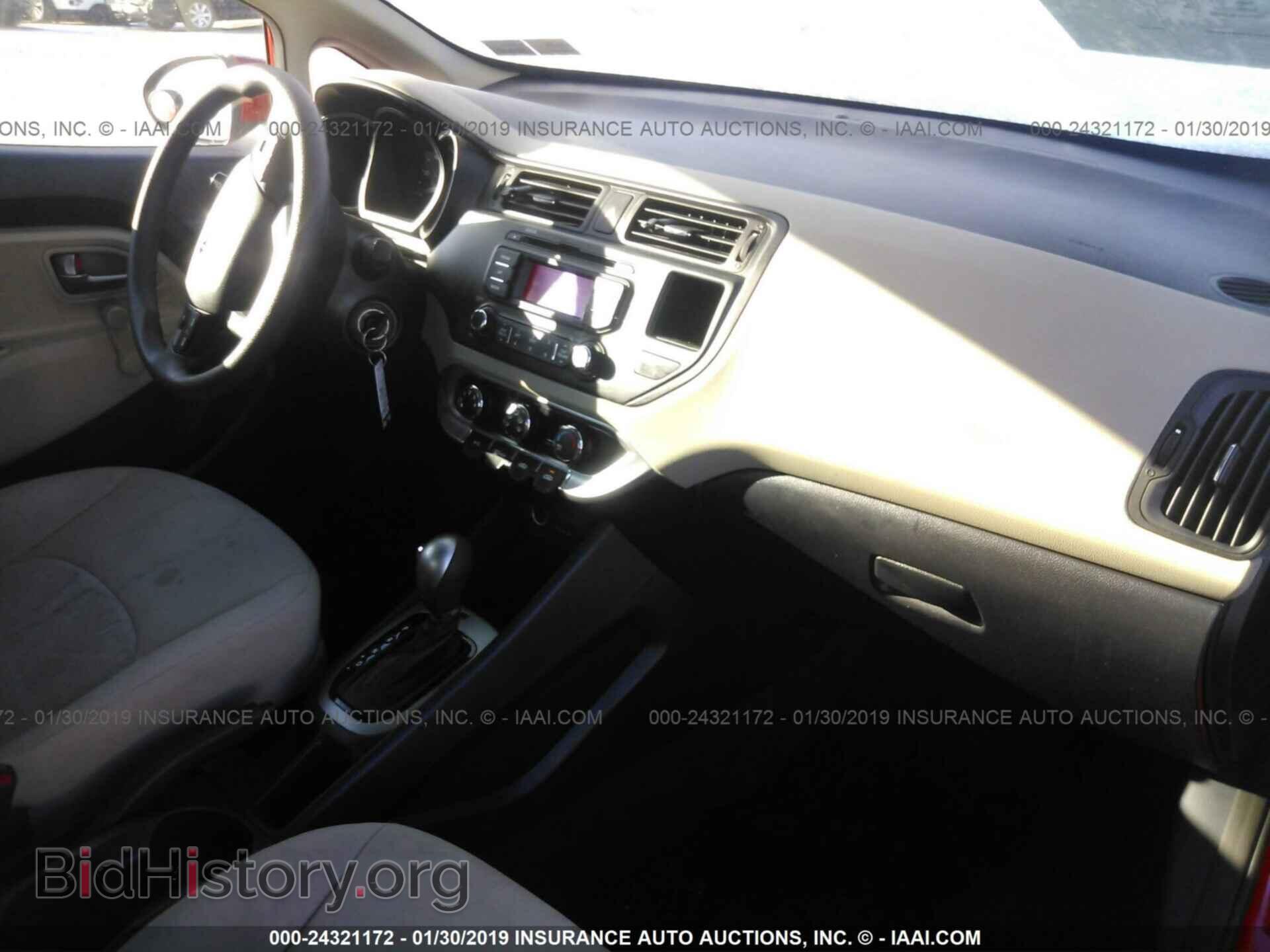 2013 KIA RIO - VIN: KNADM4A36D6290752 - Фото 5