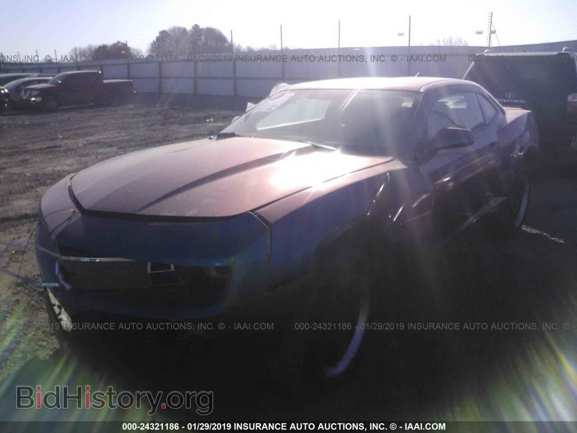 2013 CHEVROLET CAMARO - VIN: 2G1FA1E36D9179925 - Фото 2