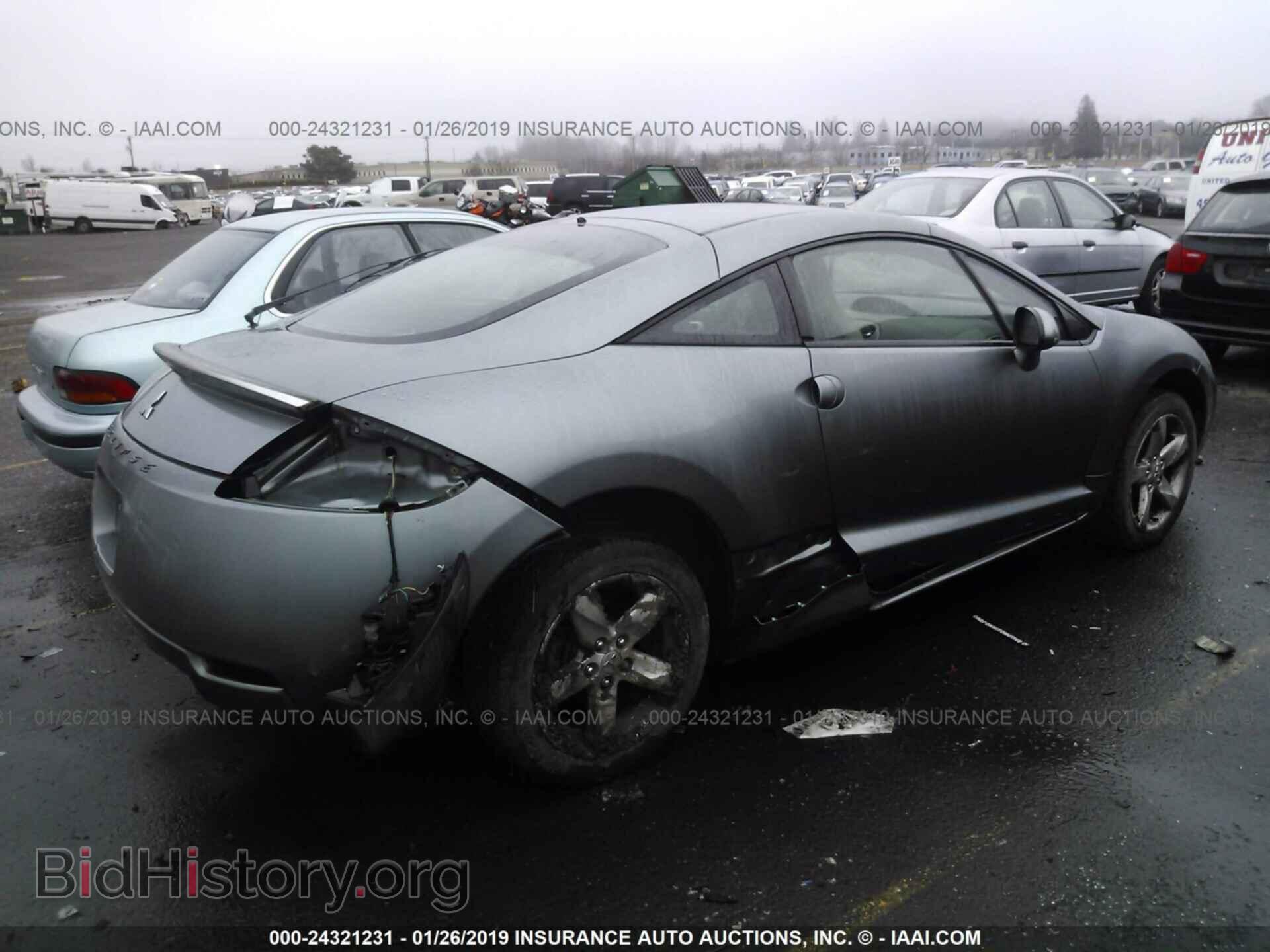 2007 MITSUBISHI ECLIPSE - VIN: 4A3AK24F87E016546 - Photo 4