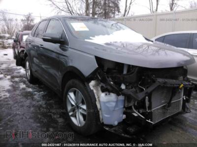 2016 Ford EDGE, gray — VIN 2FMPK4J88GBB57767, IAAI