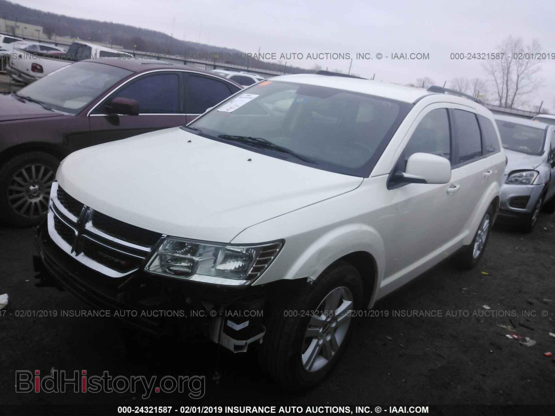 2012 DODGE JOURNEY - VIN: 3C4PDCBB2CT323489 - Фото 2