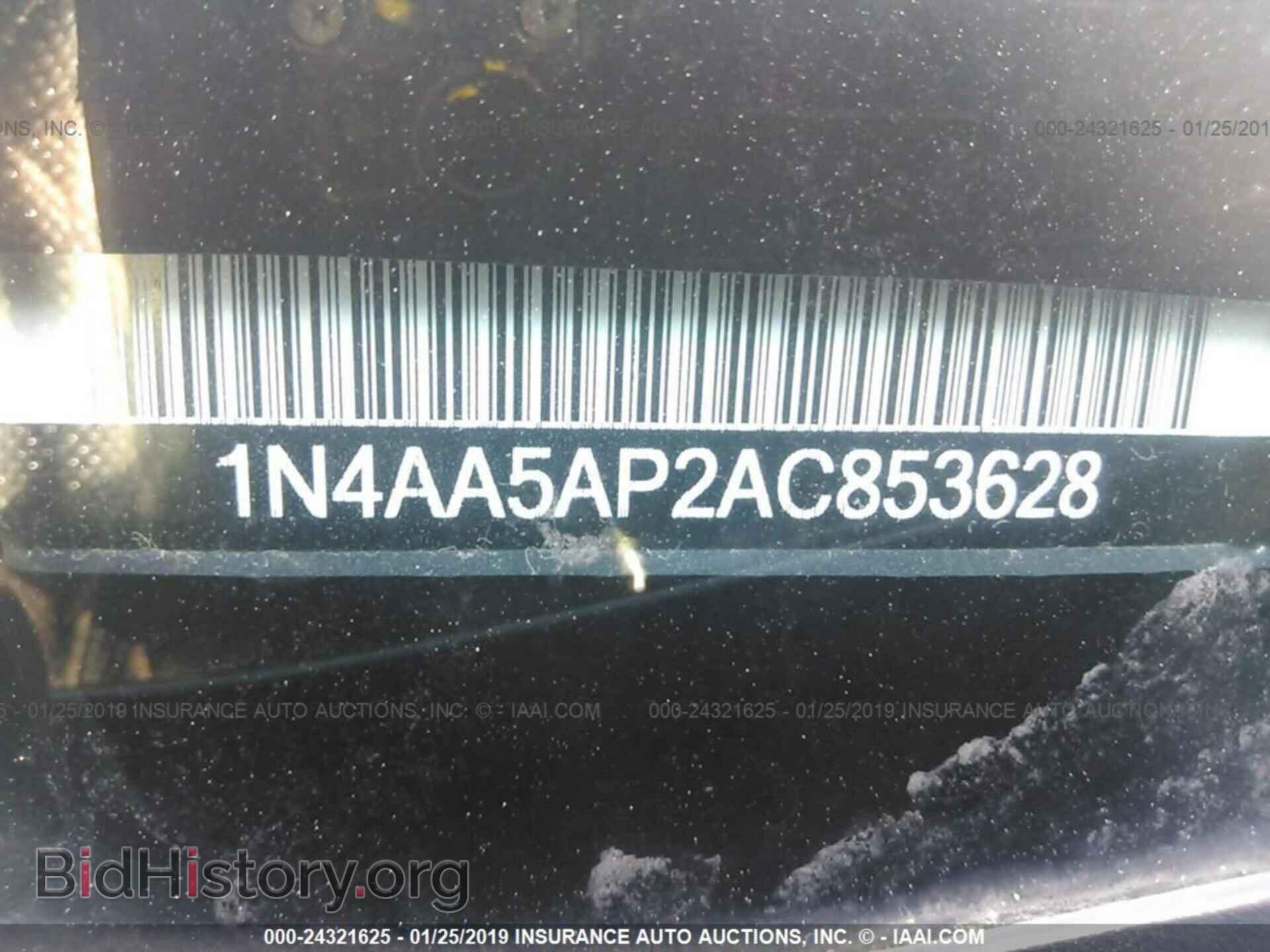 2010 NISSAN MAXIMA - VIN: 1N4AA5AP2AC853628 - Фото 9