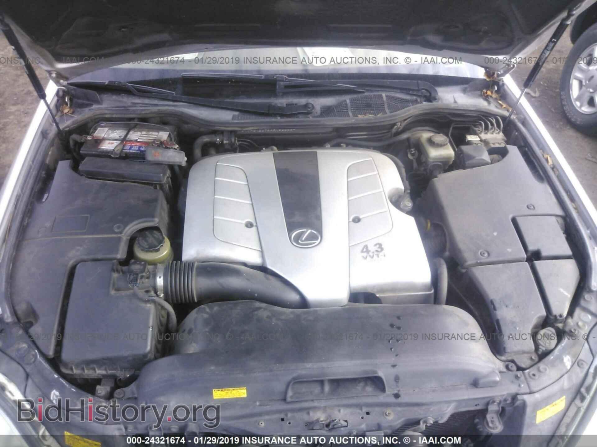 2004 LEXUS LS - VIN: JTHBN36F540152223 - Фото 10