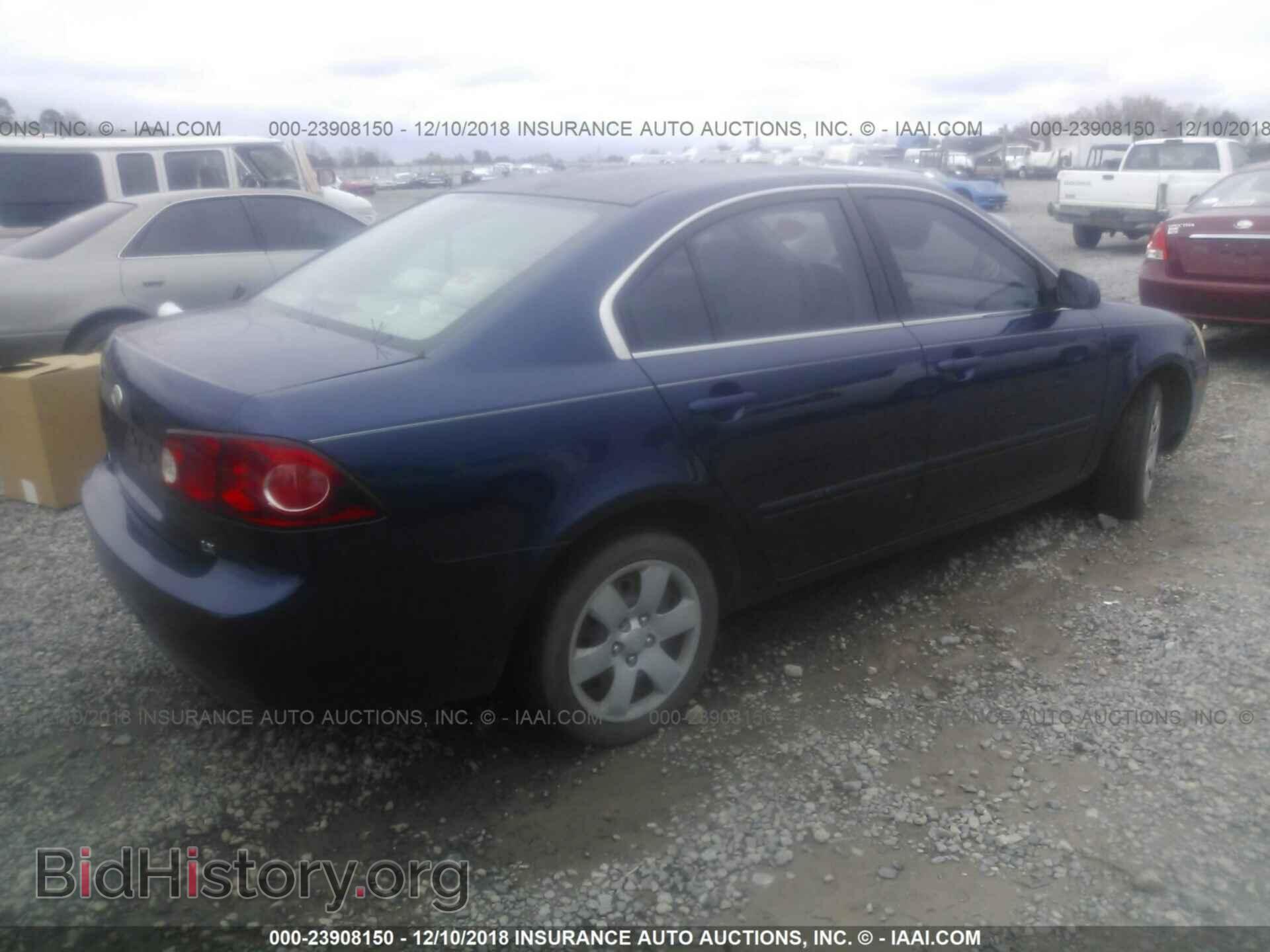 2006 KIA OPTIMA - VIN: KNAGE123865053650 - Фото 4