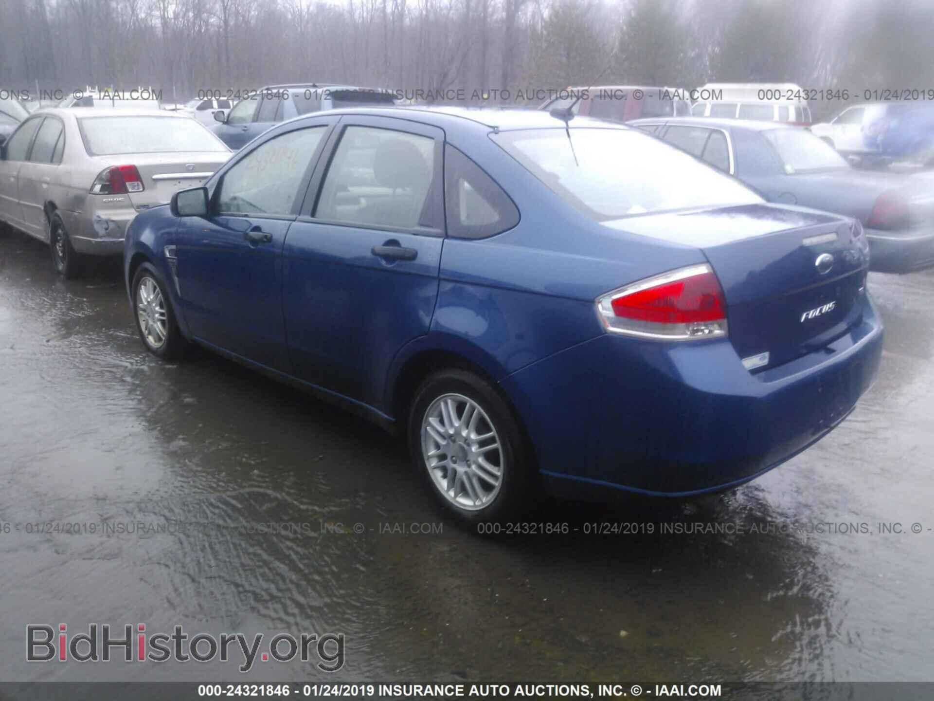 2008 FORD FOCUS - VIN: 1FAHP35N88W239332 - Фото 3