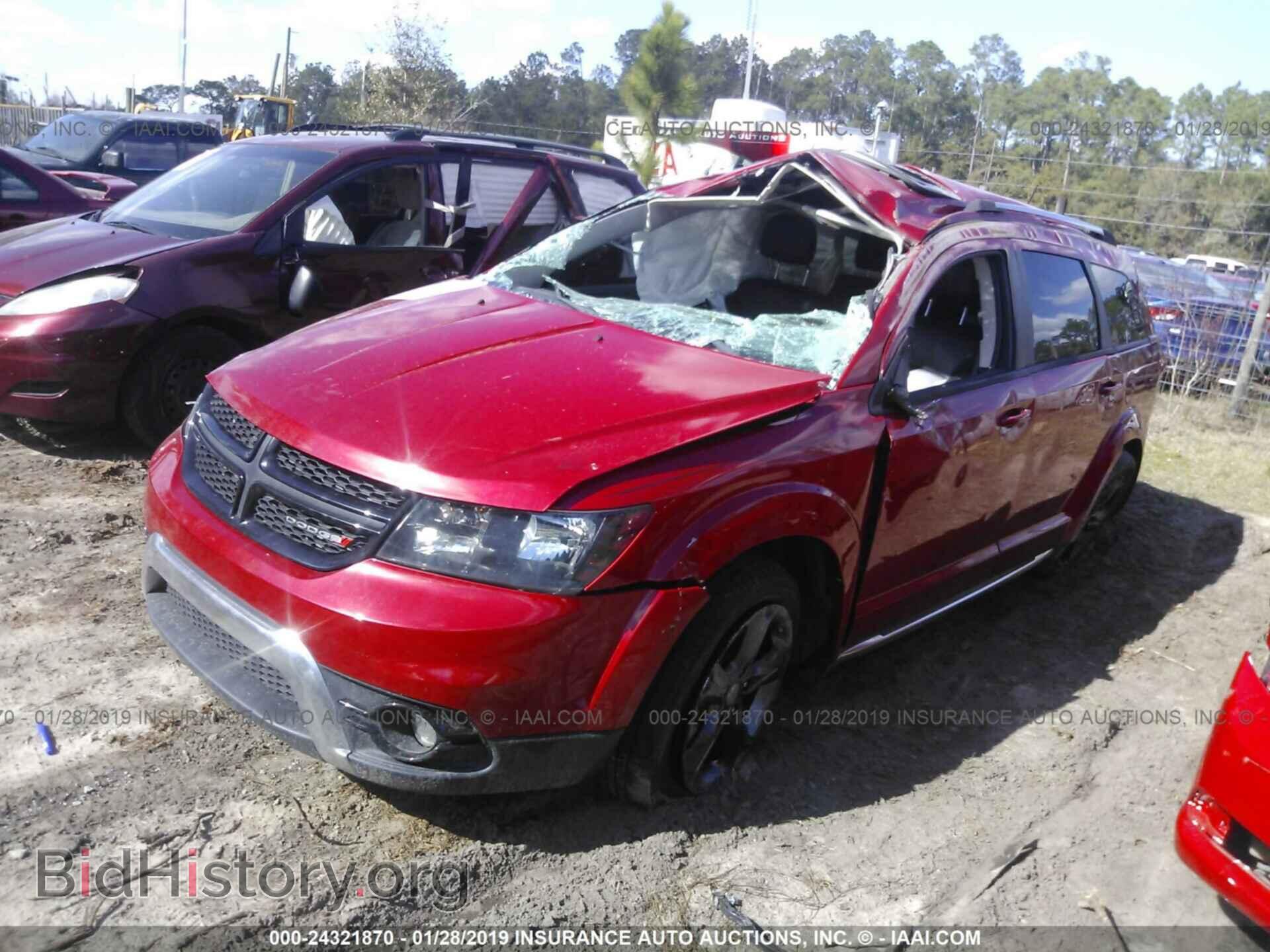 2015 DODGE JOURNEY - VIN: 3C4PDCGB8FT645583 - Фото 2