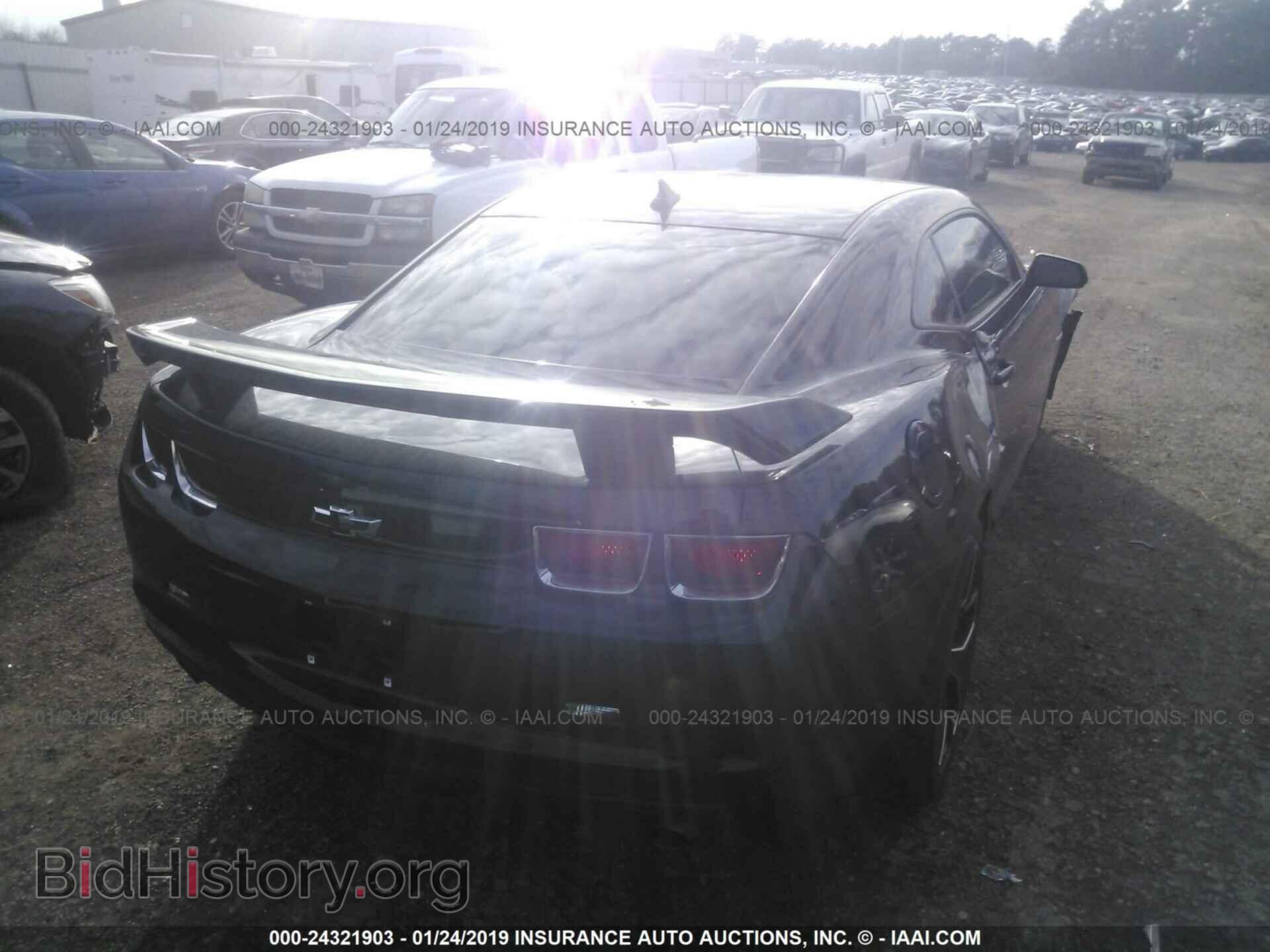 2012 CHEVROLET CAMARO - VIN: 2G1FA1E33C9137792 - Photo 4