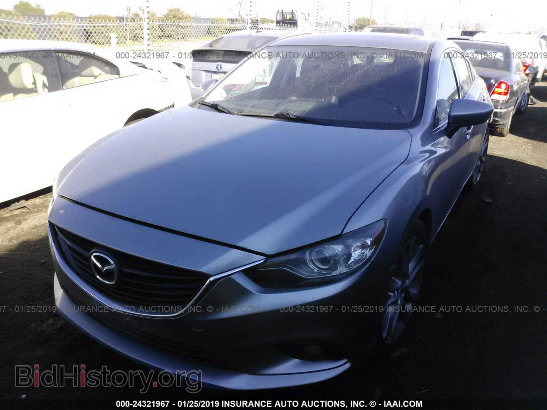 2014 MAZDA 6 - VIN: JM1GJ1W62E1129470 - Фото 2