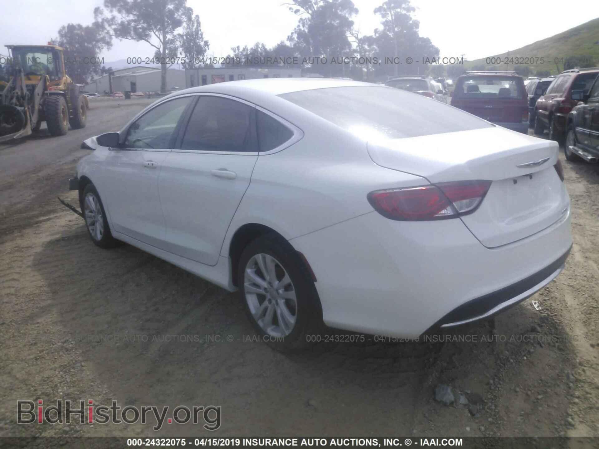 2016 CHRYSLER 200 - VIN: 1C3CCCAB8GN162515 - Фото 3