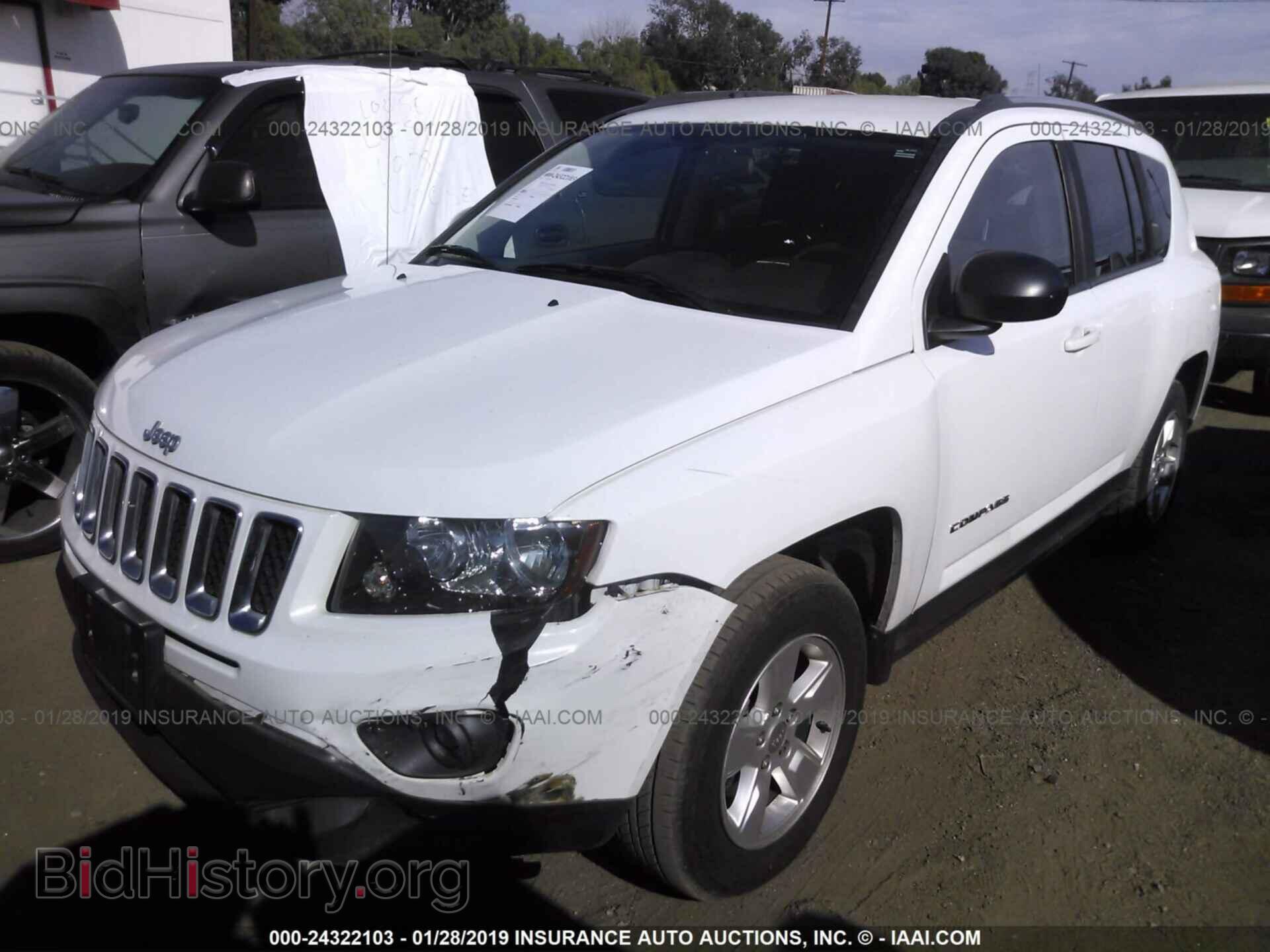 2015 JEEP COMPASS - VIN: 1C4NJCBA9FD152502 - Фото 2