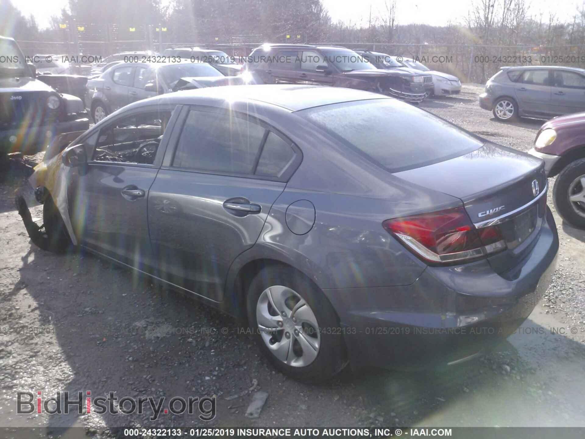 2014 HONDA CIVIC - VIN: 2HGFB2F59EH548103 - Фото 3