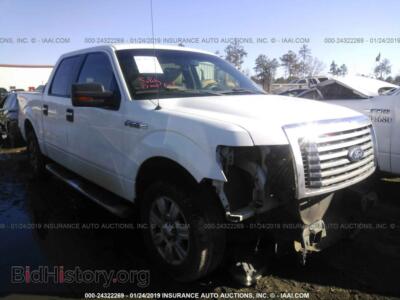 2010 Ford F150, белый — VIN 1FTEW1C81AFD09003, IAAI