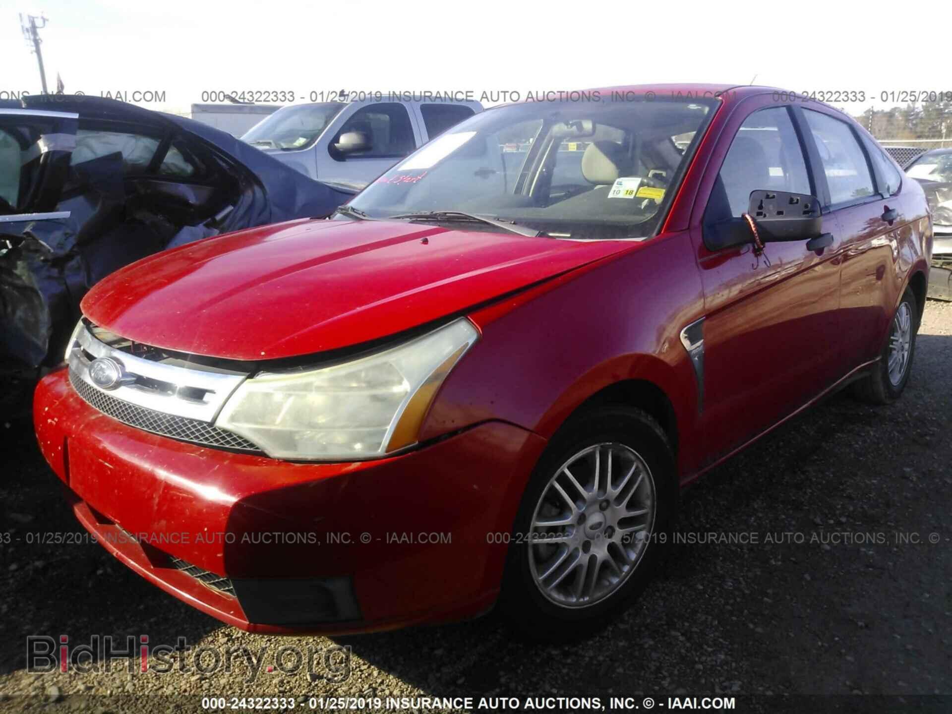 2008 FORD FOCUS - VIN: 1FAHP35N08W101011 - Фото 2