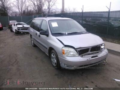 2004 Ford FREESTAR S, silver — VIN 2FMZA50654BA24901, IAAI