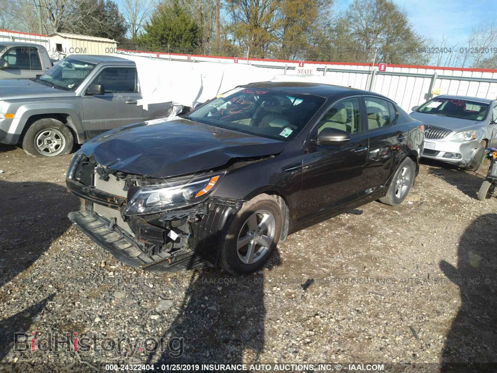 2014 KIA OPTIMA - VIN: 5XXGM4A7XEG350232 - Фото 2