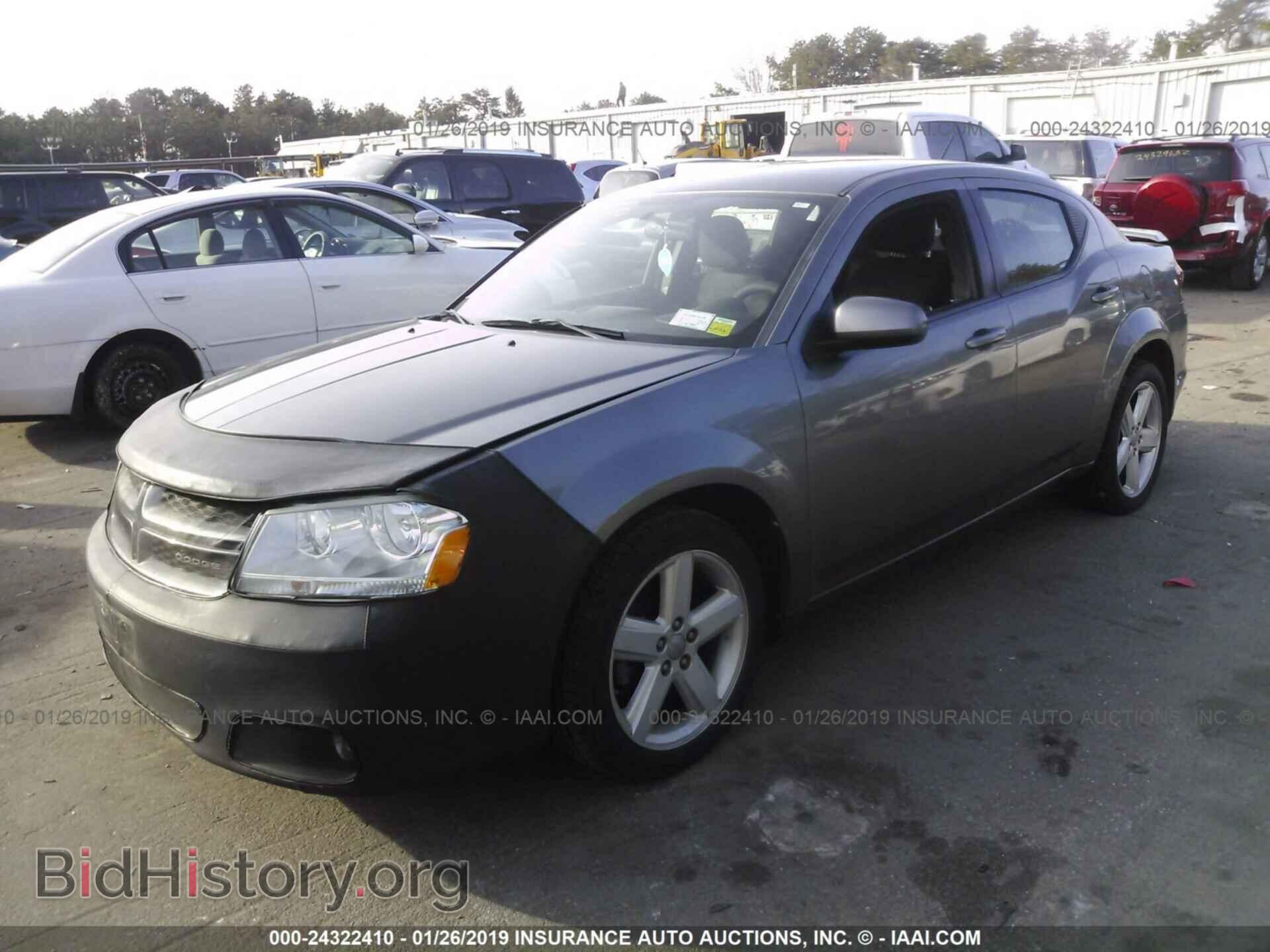 2013 DODGE AVENGER - VIN: 1C3CDZCB0DN662323 - Фото 2