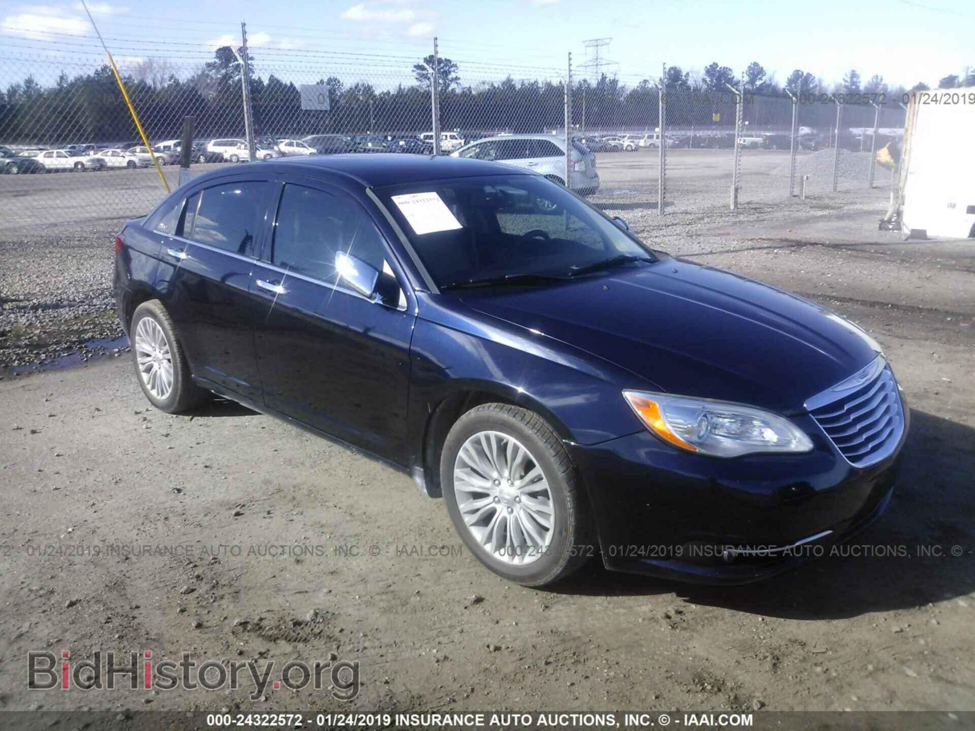 Photo 1C3CCBCB0CN330102 - CHRYSLER 200 2012