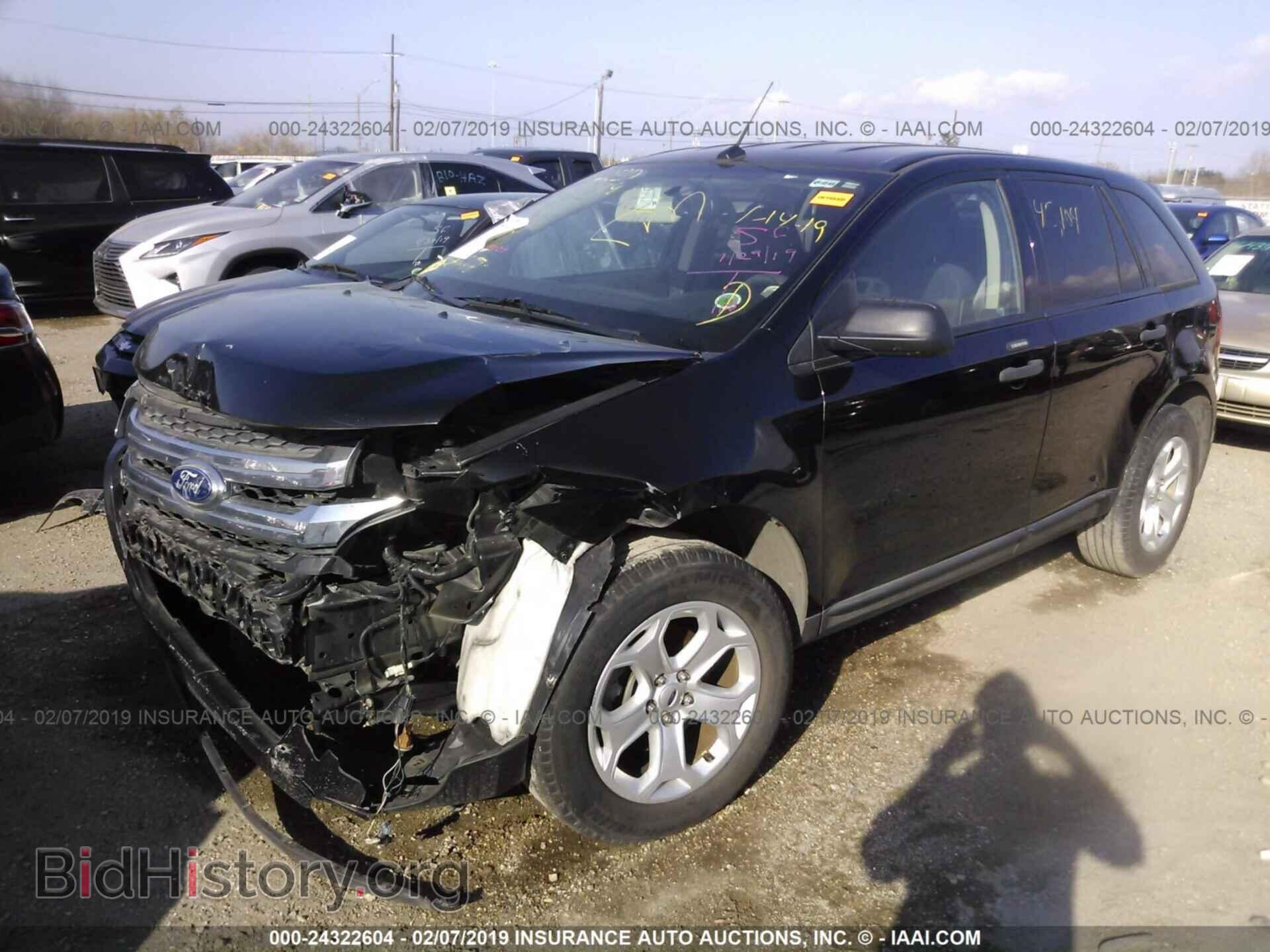 2014 FORD EDGE - VIN: 2FMDK4GC5EBA68427 - Фото 2