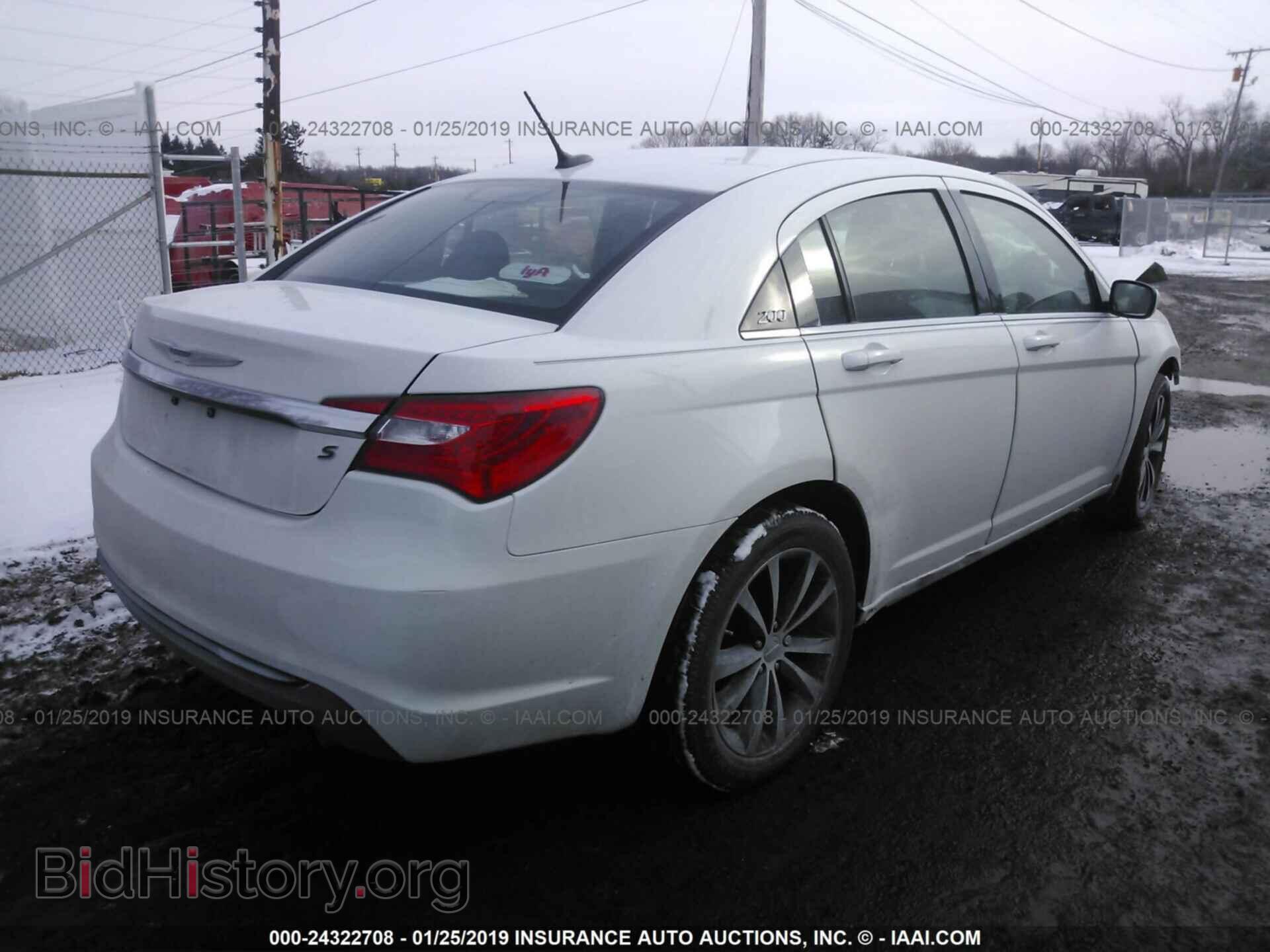 2013 CHRYSLER 200 - VIN: 1C3CCBBB9DN727343 - Фото 4