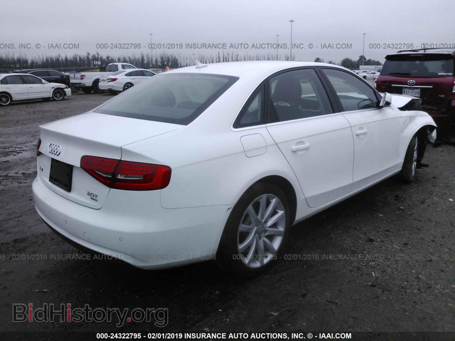 2013 AUDI A4 - VIN: WAUFFAFL3DA170785 - Фото 4
