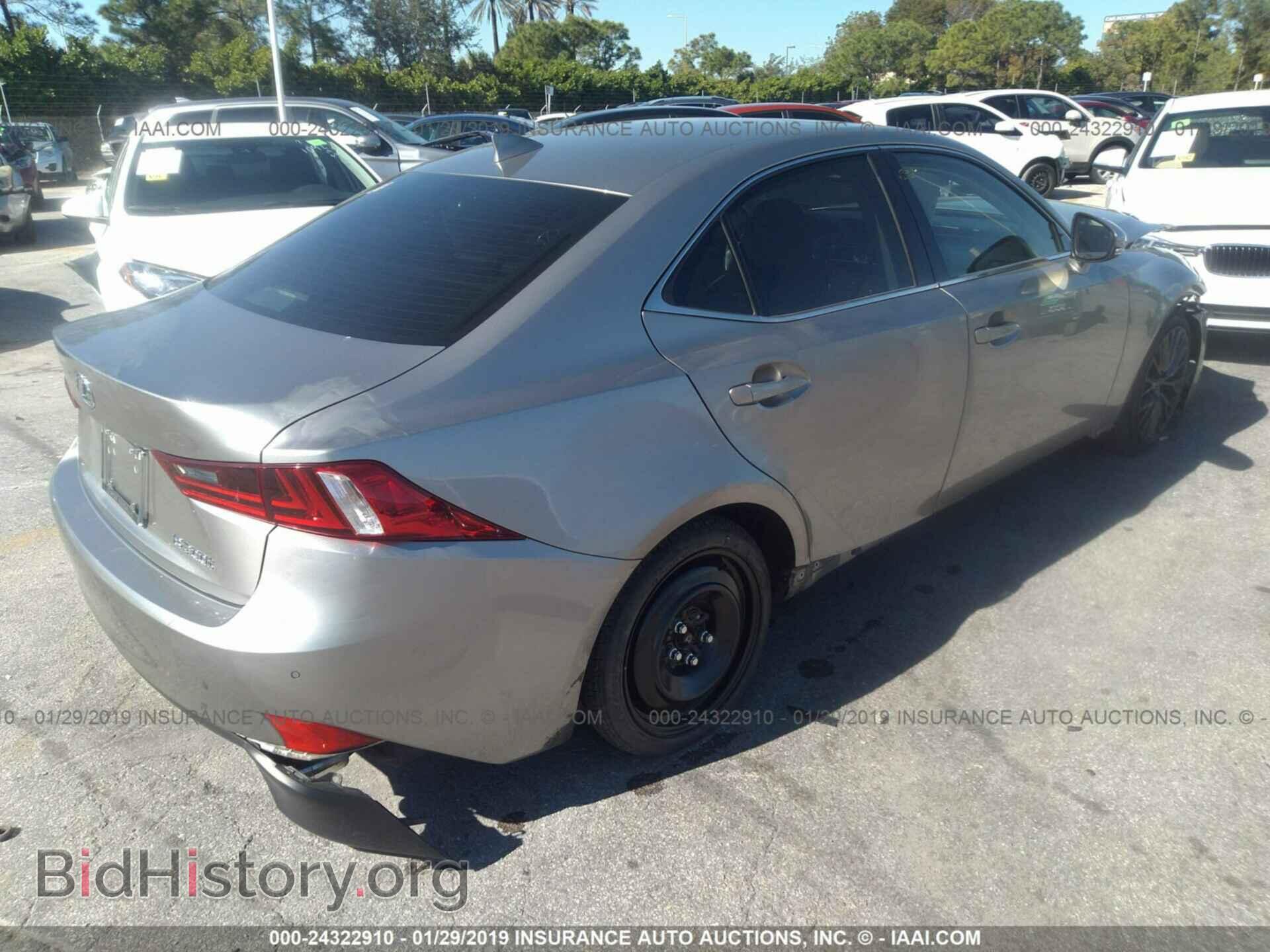2016 LEXUS IS - VIN: JTHBA1D21G5004447 - Фото 4