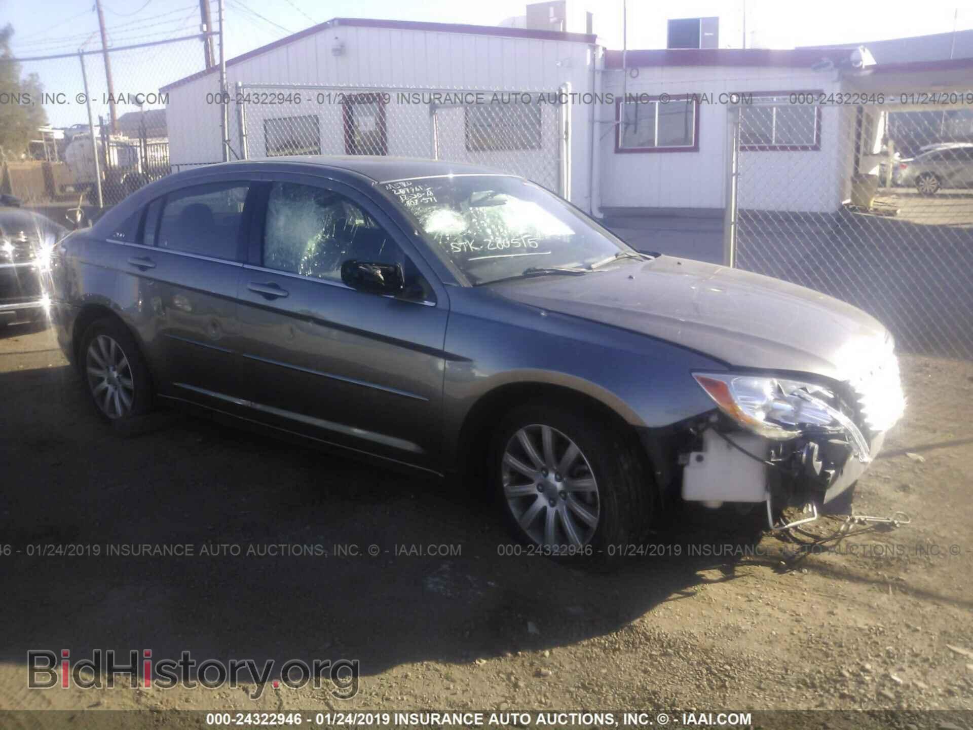 Фотография 1C3CCBBB3CN190600 - CHRYSLER 200 2012