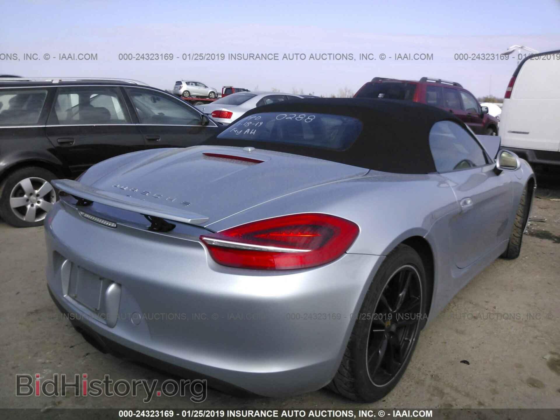 2014 PORSCHE BOXSTER - VIN: WP0CA2A82ES120288 - Фото 4