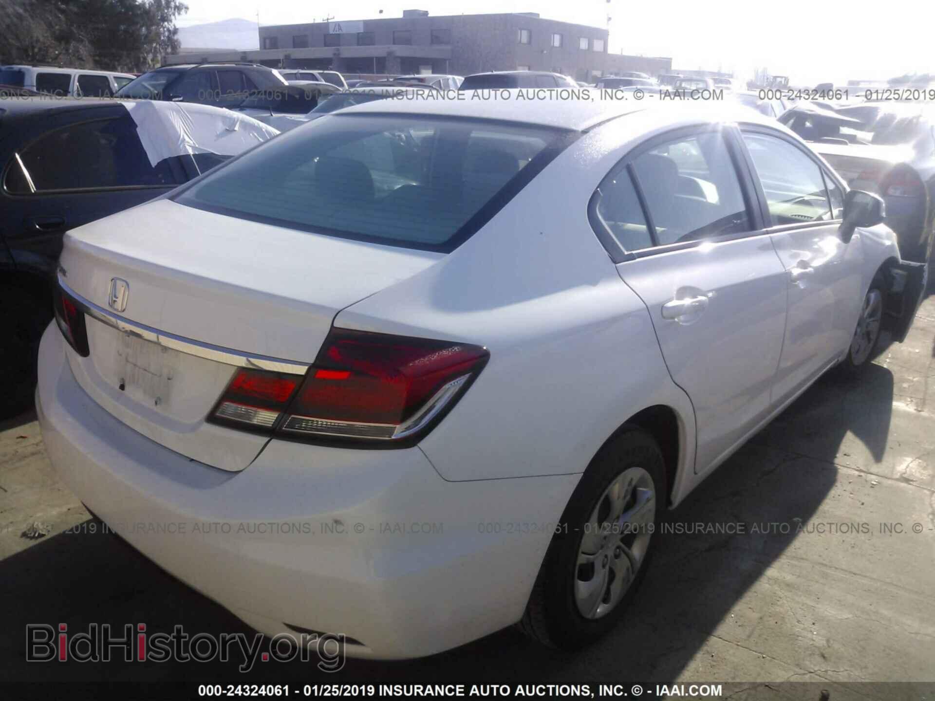 2013 HONDA CIVIC - VIN: 19XFB2F59DE266326 - Фото 4