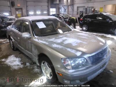 2000 Lexus LS, gold — VIN JT8BH28F8Y0181767, IAAI