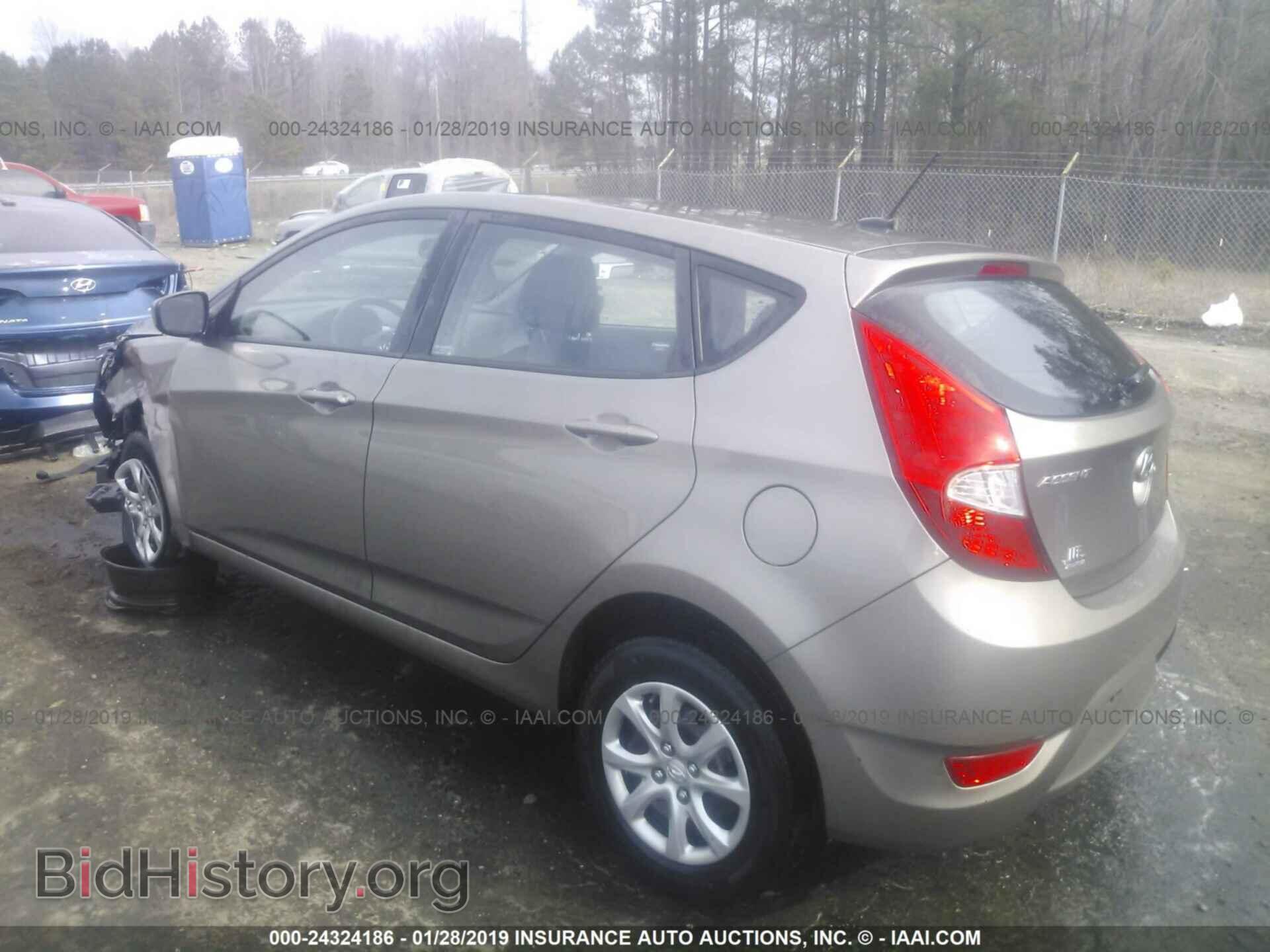 2013 HYUNDAI ACCENT - VIN: KMHCT5AE5DU114520 - Фото 3