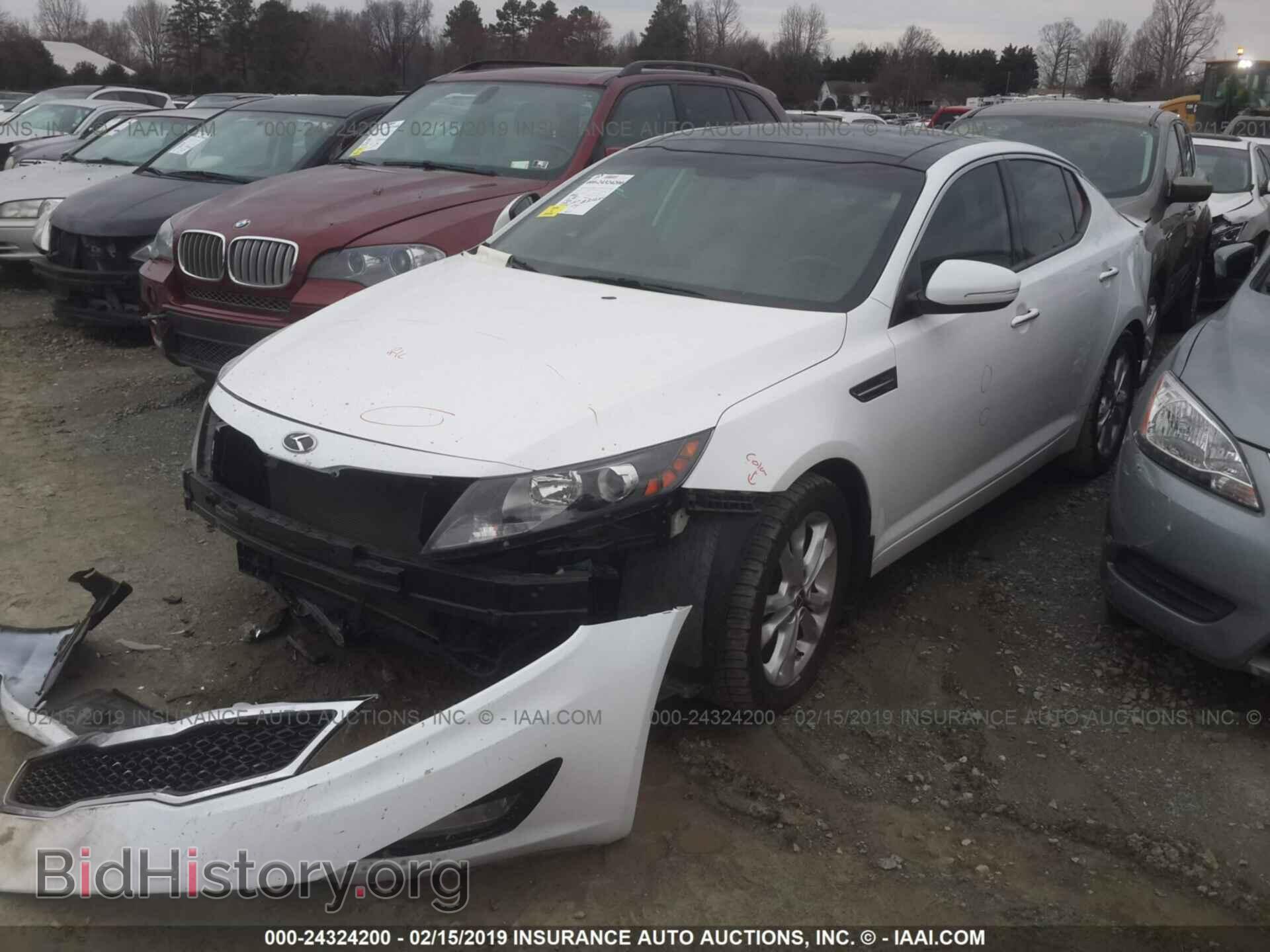 2011 KIA OPTIMA - VIN: KNAGN4A76B5180249 - Фото 2